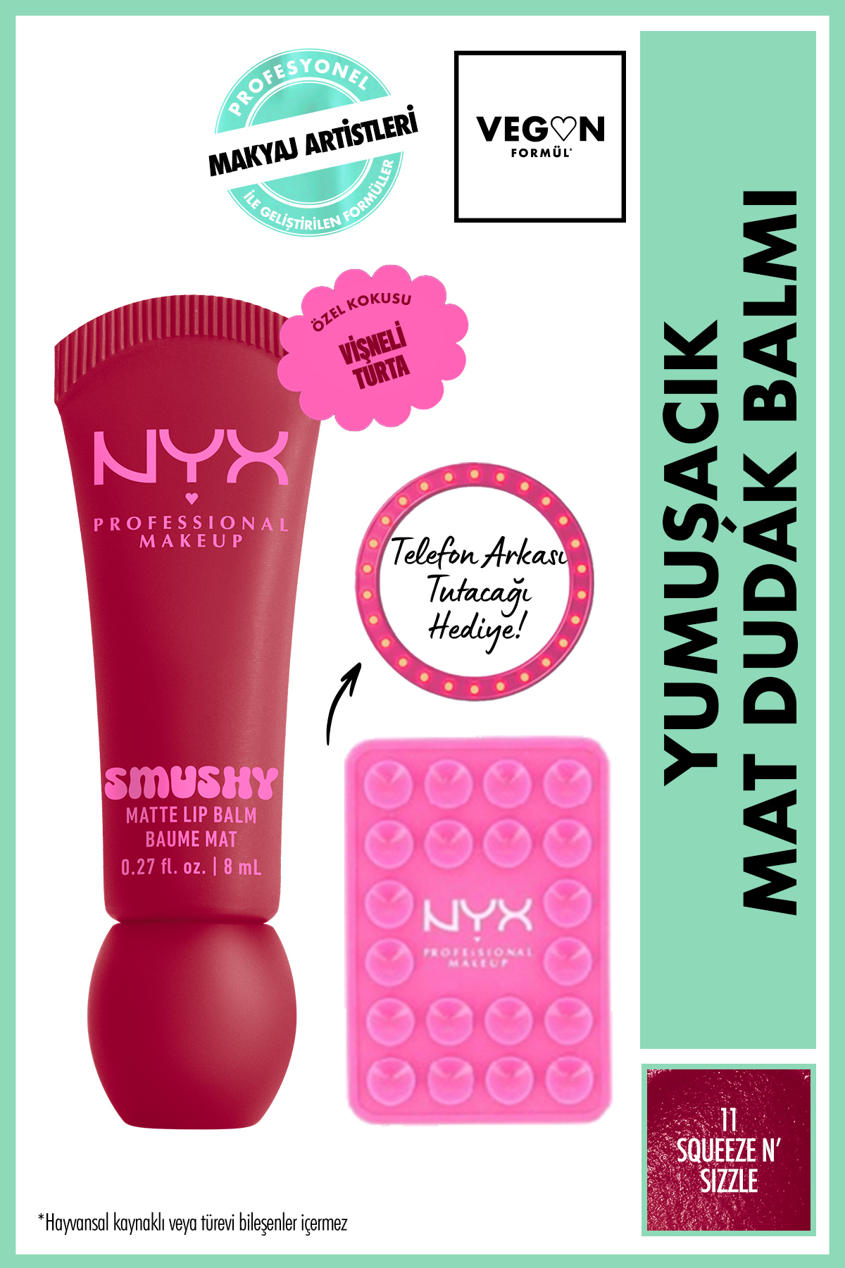 رژ لب زنانه | ان وای ایکس پروفشنال میکاپ NYX Professional Makeup SMYDBALM