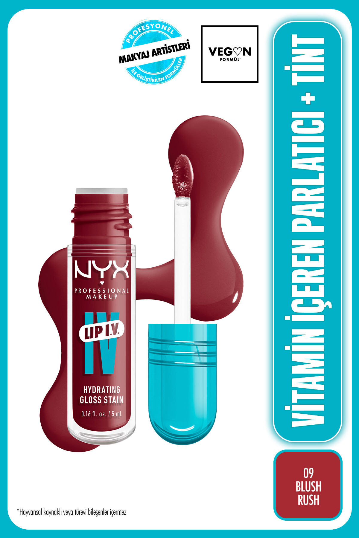 رژ لب زنانه | ان وای ایکس پروفشنال میکاپ NYX Professional Makeup NYXDUDAKPARLATLIPIV