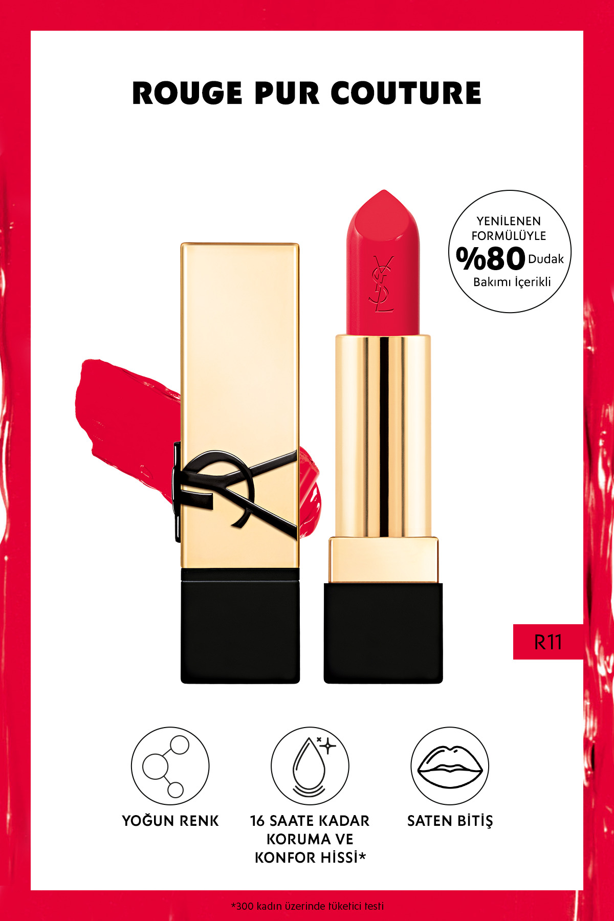رژ لب زنانه | ایوسن لوران Yves Saint Laurent LE27XXXX