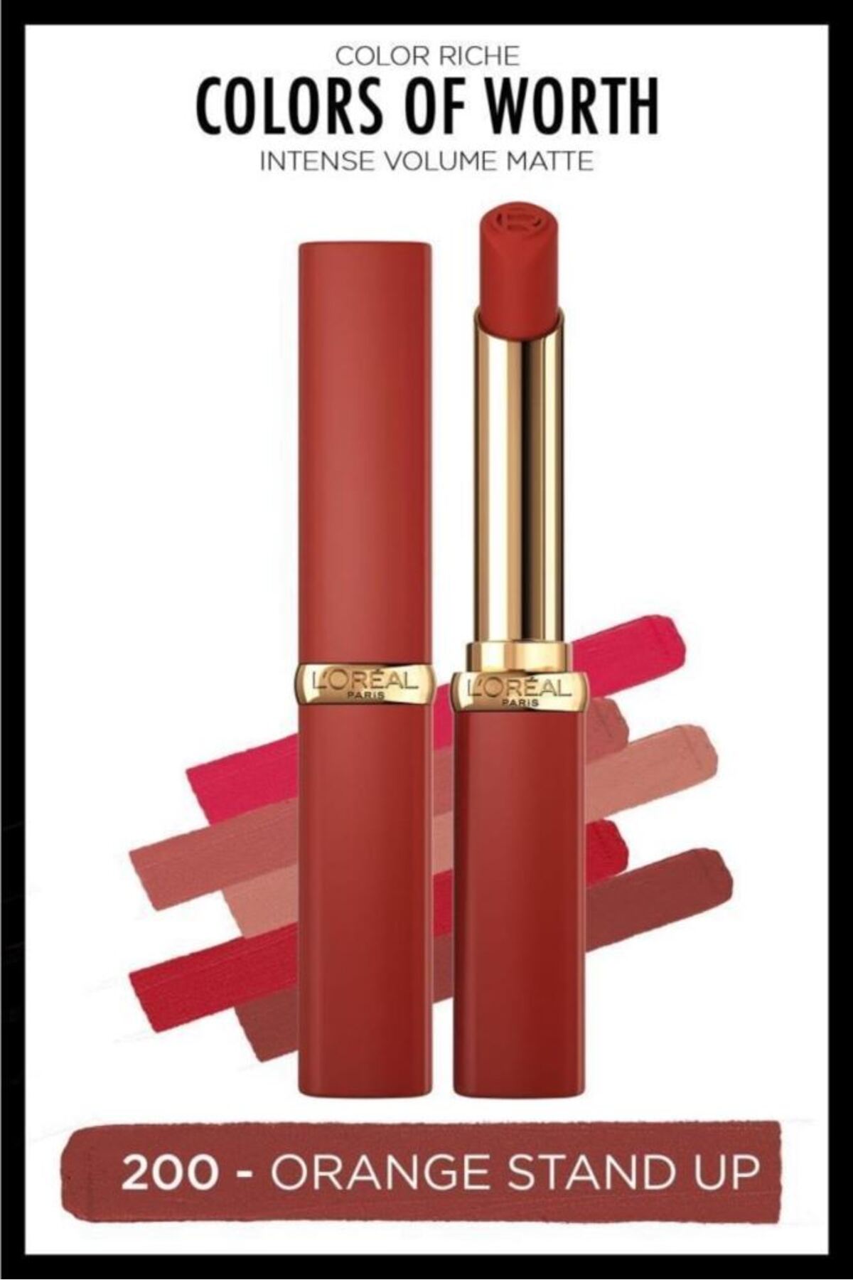 رژ لب زنانه | لوریل پاریس L'Oreal Paris 300 Rouge Confident