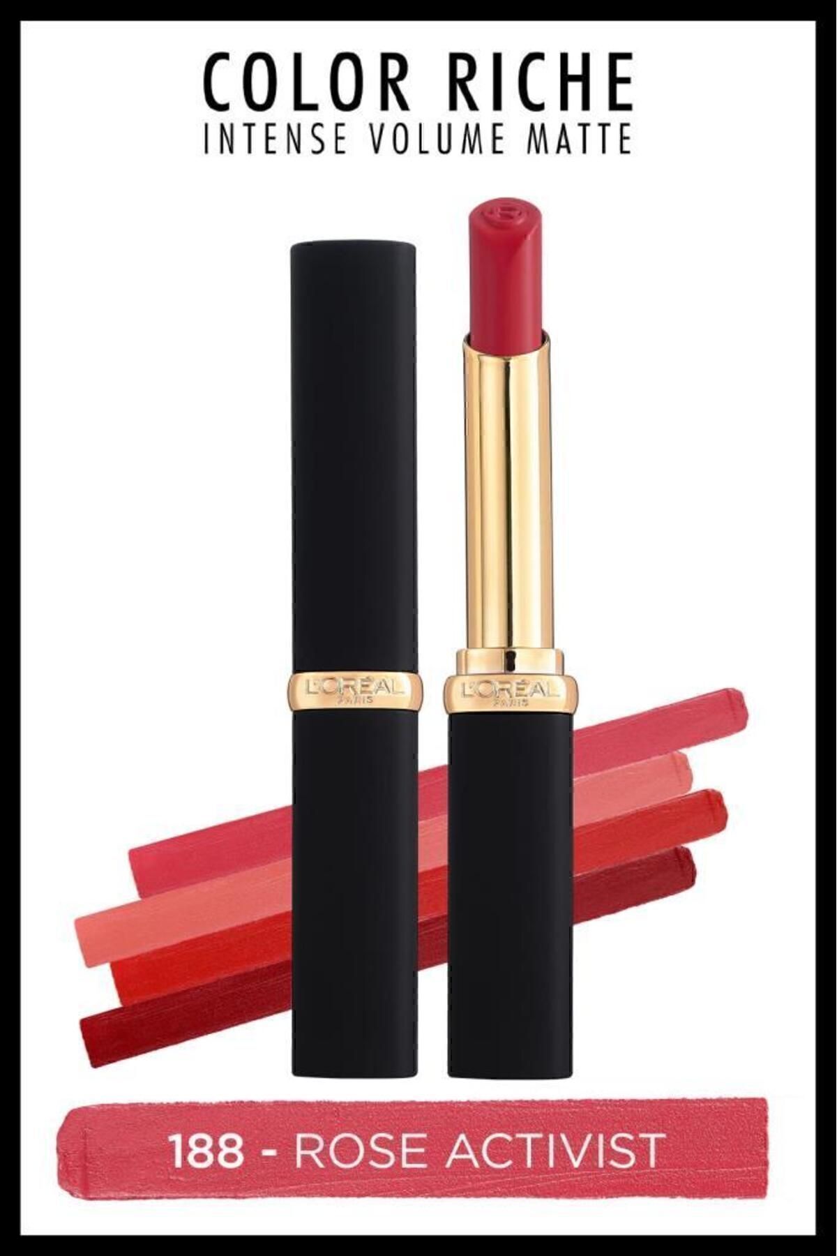 رژ لب زنانه | لوریل پاریس L'Oreal Paris 300 Rouge Confident