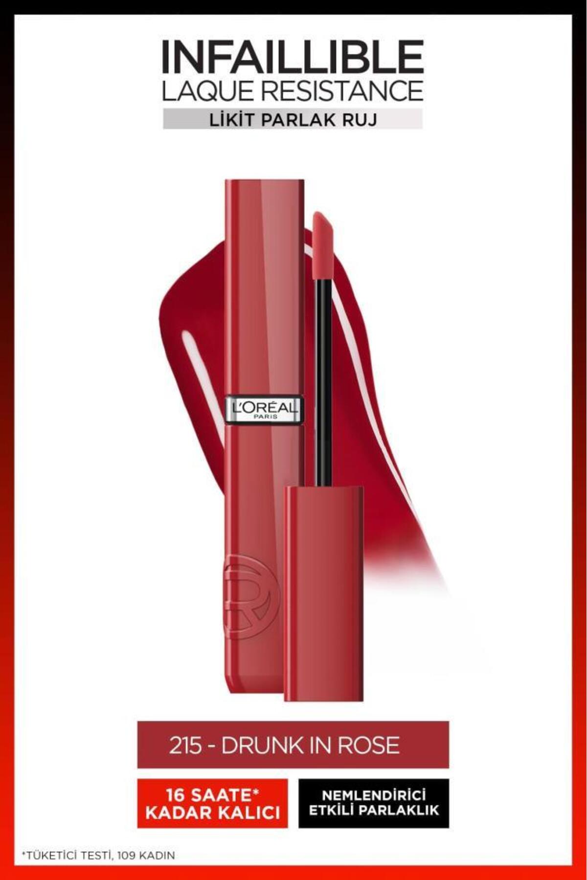 رژ لب زنانه | لوریل پاریس L'Oreal Paris LPINFLAQUELIKITRUJ