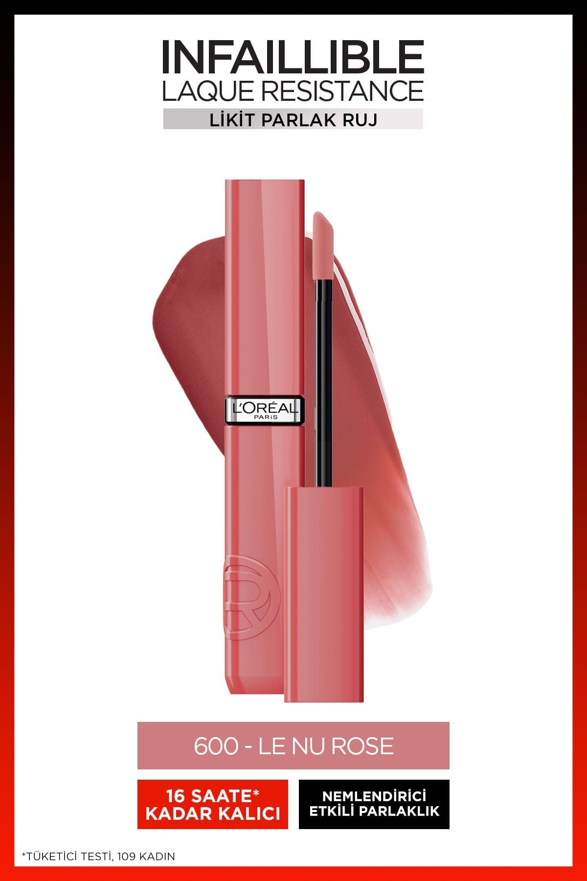 رژ لب زنانه | لوریل پاریس L'Oreal Paris n.b.v.c.163