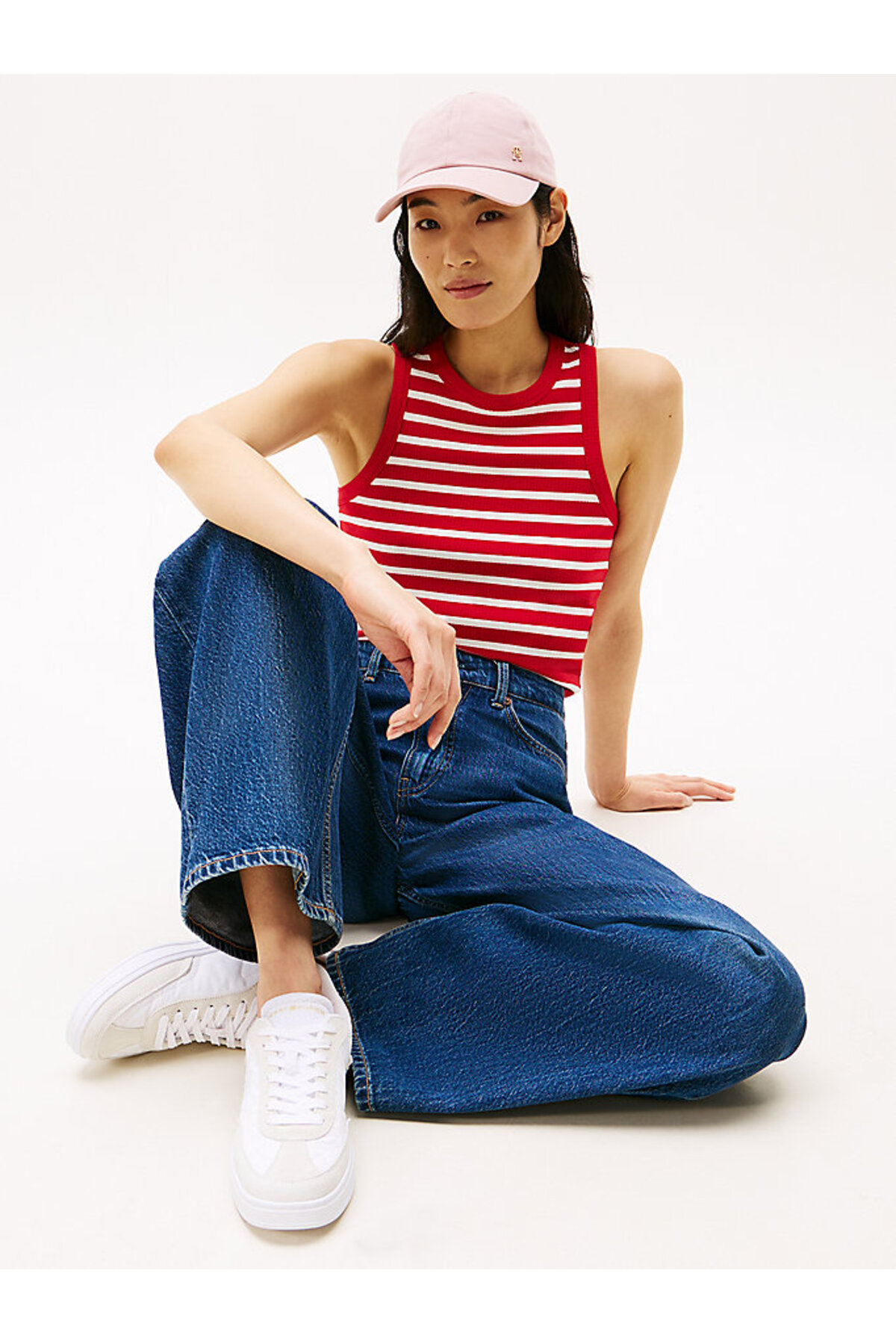 اسنیکر زنانه راسته | تامی هیلفیگر Tommy Hilfiger 25Y.AYK.SNE.TMY.0060