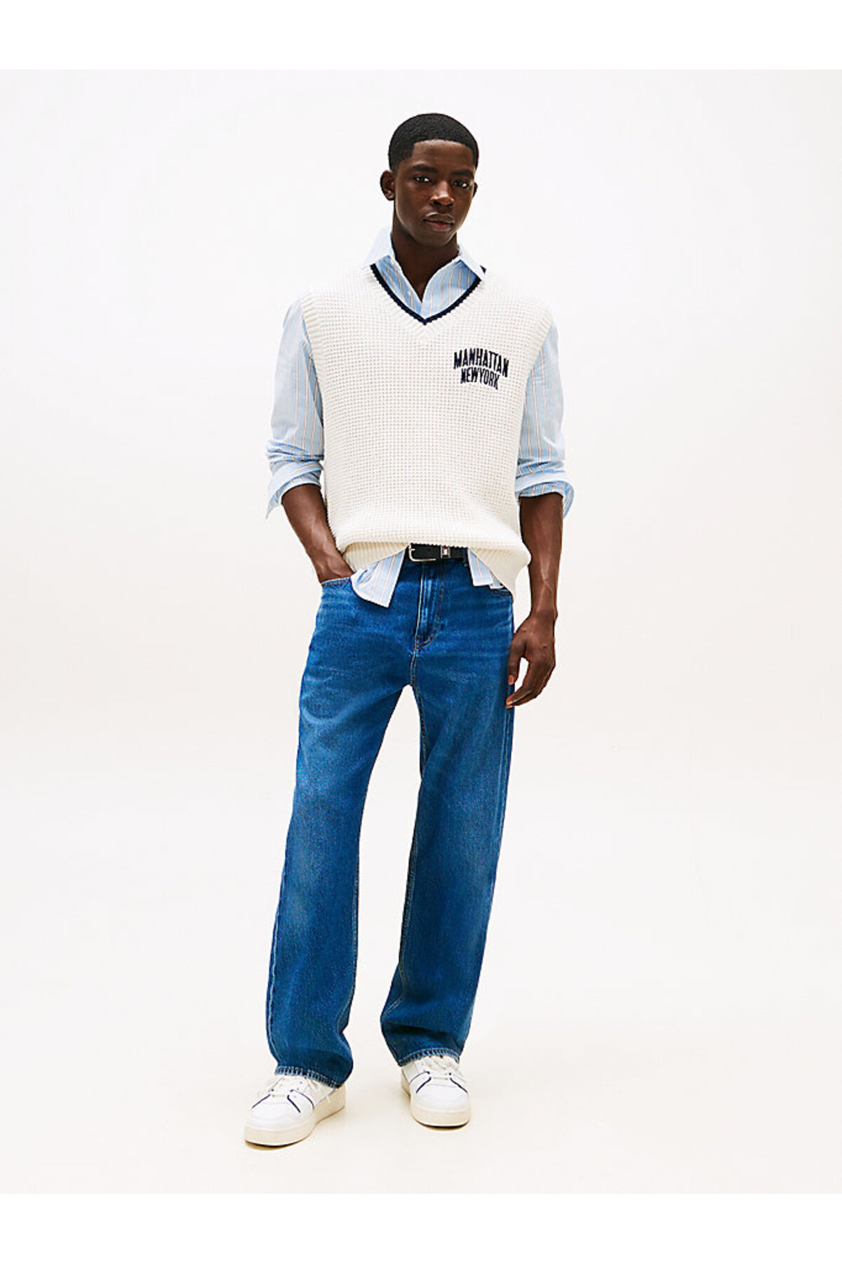 جین مردانه راسته | تامی هیلفیگر Tommy Hilfiger DM0DM21021 1BK