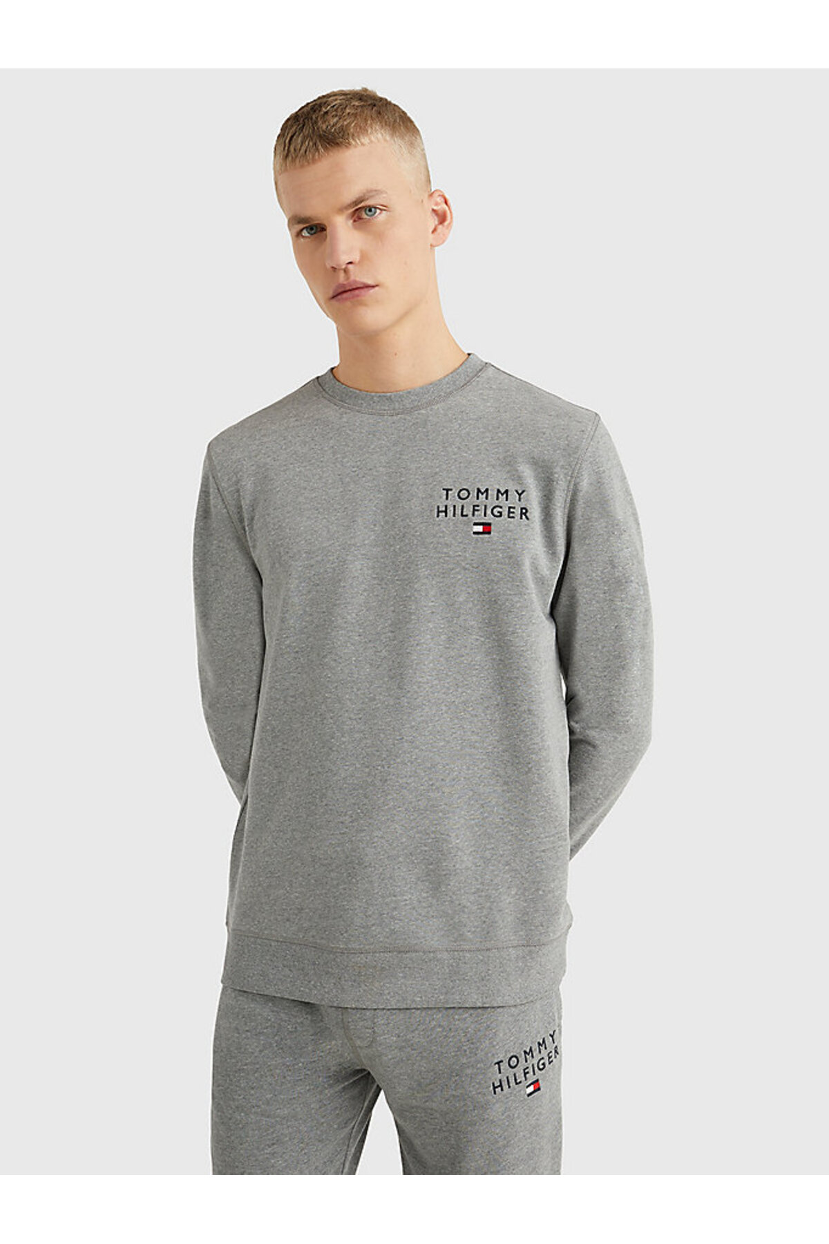 سویشرت مردانه راسته آستین کوتاه | تامی هیلفیگر Tommy Hilfiger UM0UM02878P4A