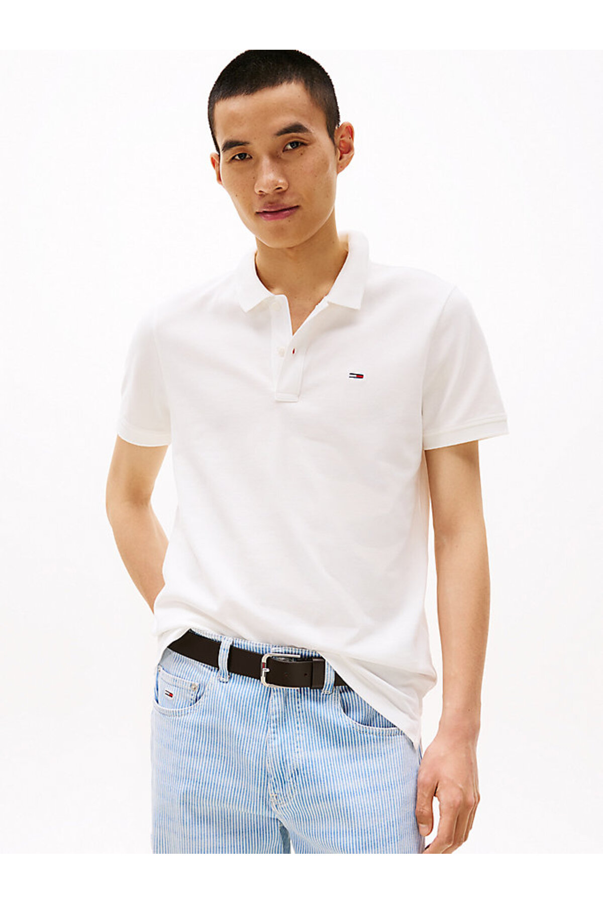 تی شرت مردانه راسته آستین کوتاه | تامی هیلفیگر Tommy Hilfiger TYC3DEE94CD4C73602