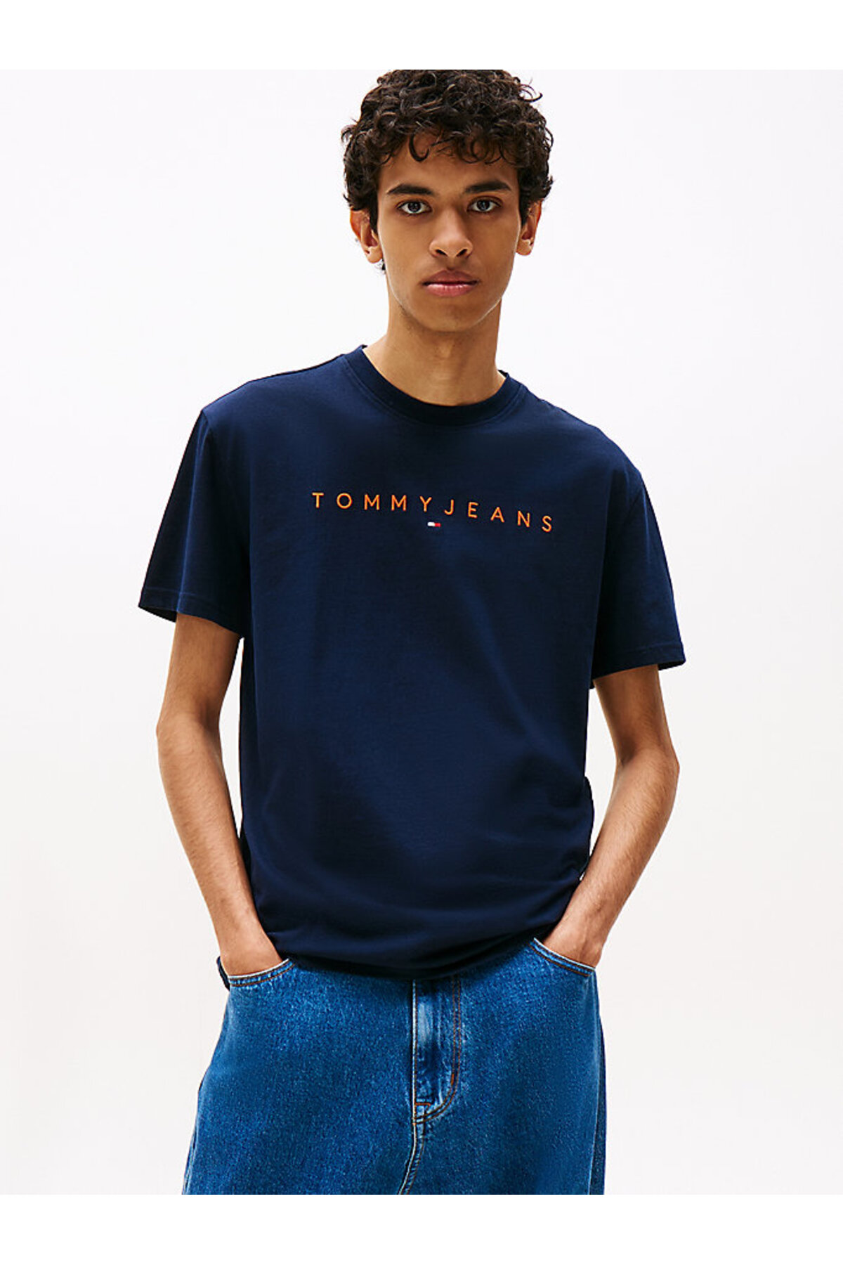 تی شرت مردانه طرح دار آستین کوتاه | تامی هیلفیگر Tommy Hilfiger DM0DM20744
