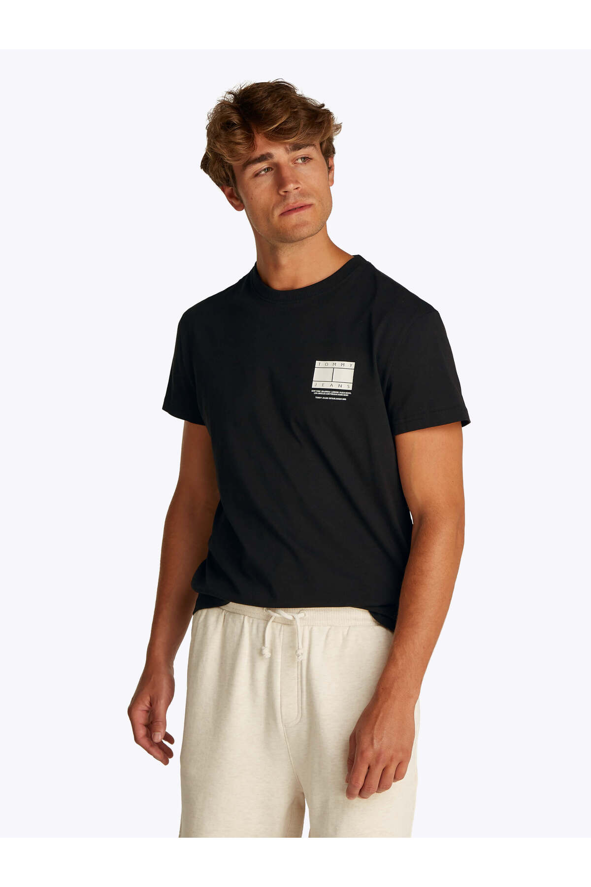 تی شرت مردانه راسته آستین کوتاه | تامی هیلفیگر Tommy Hilfiger TYCE75408426B7FC10