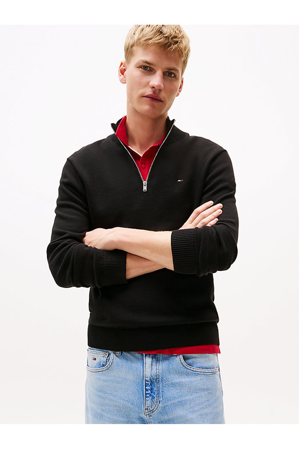 بافت مردانه راسته آستین بلند | تامی هیلفیگر Tommy Hilfiger DM0DM21654