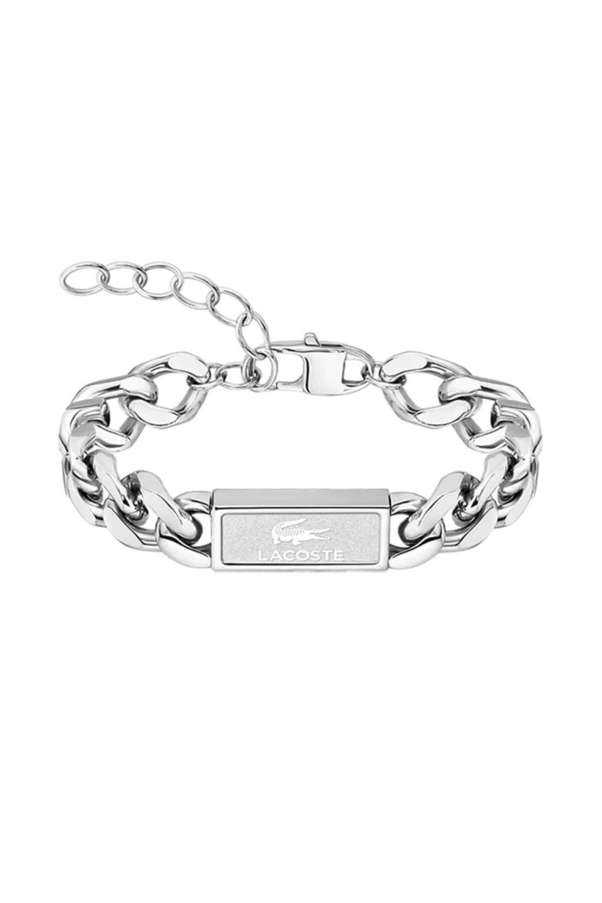 دستبند استیل مردانه | لاگوست Lacoste LACJ2040439