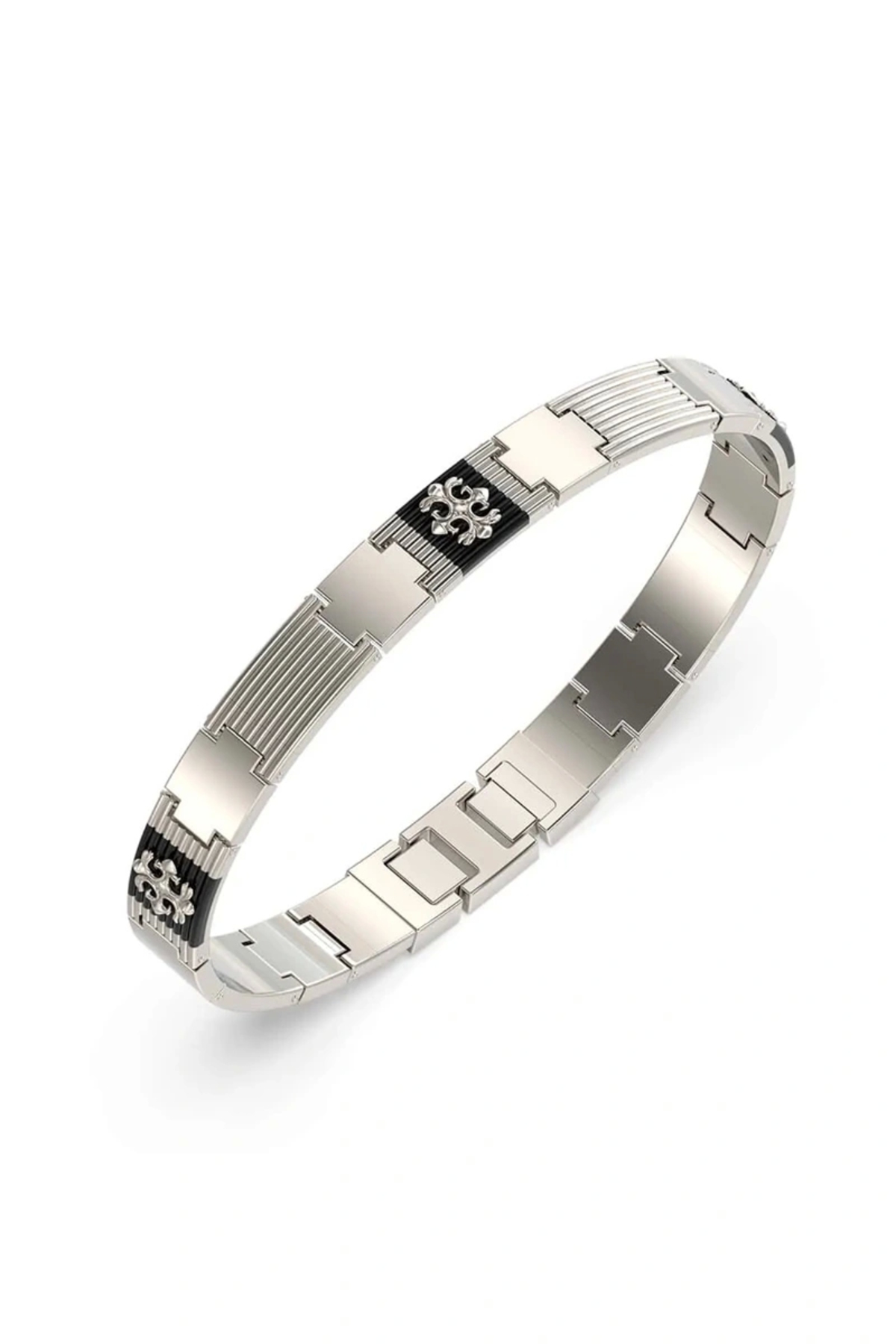 دستبند استیل مردانه | گس Guess JGUJUMB05065JWSTBKTU