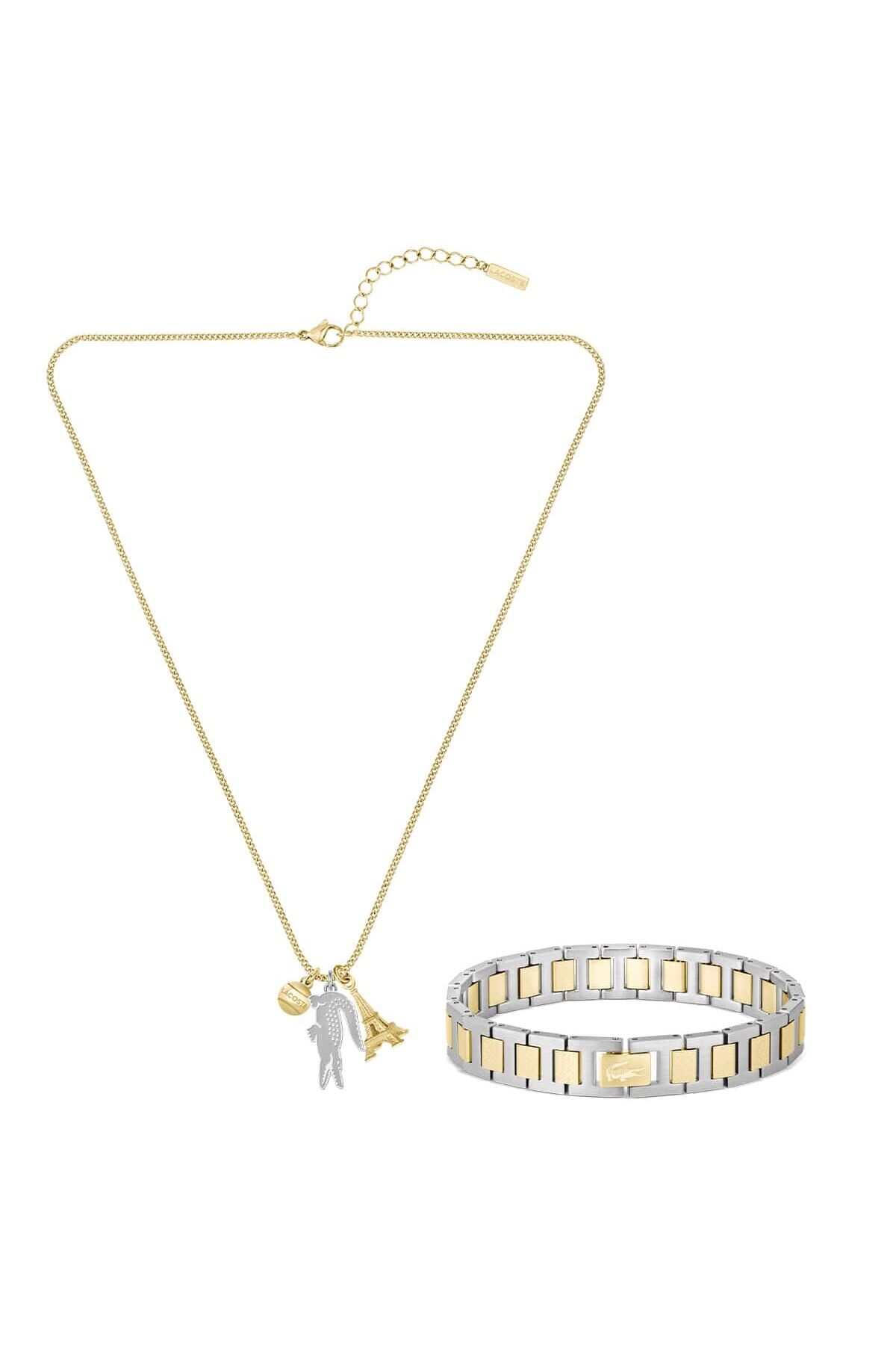 دستبند استیل زنانه | لاگوست Lacoste LACJ2070044