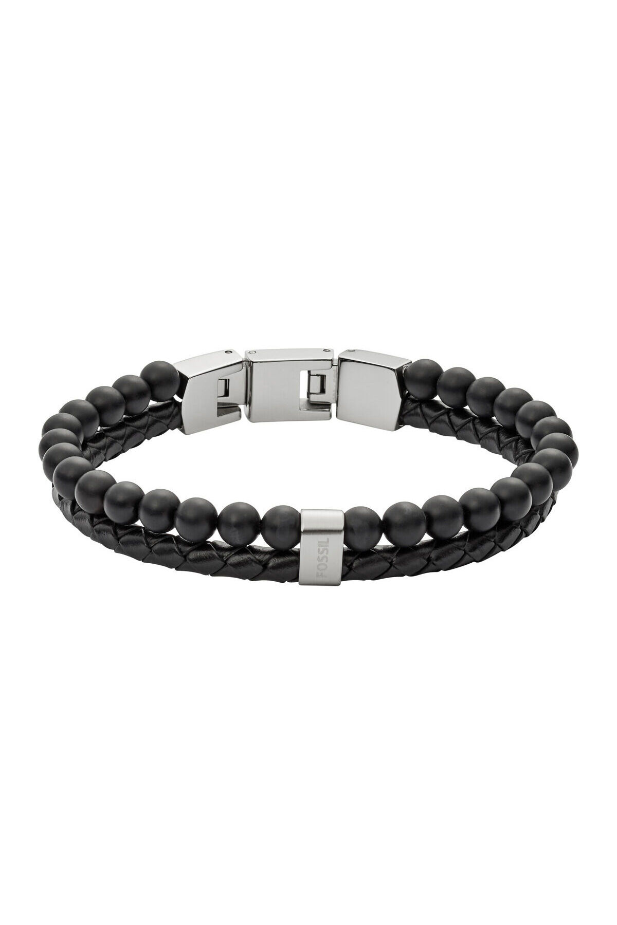 دستبند استیل مردانه | فسیل جول Fossil Jewel JF02763-040