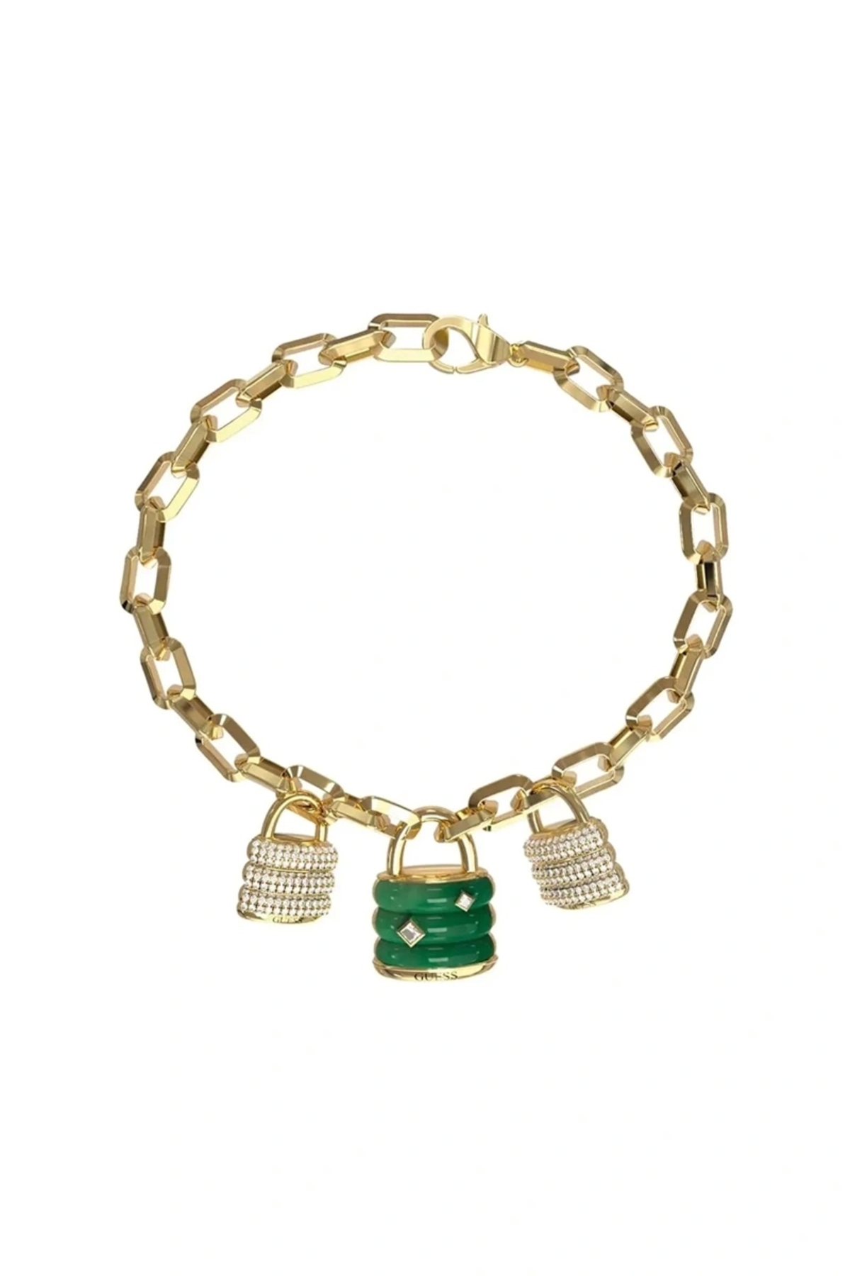 دستبند استیل زنانه | گس Guess JGUJUBB05410JWYGGNS
