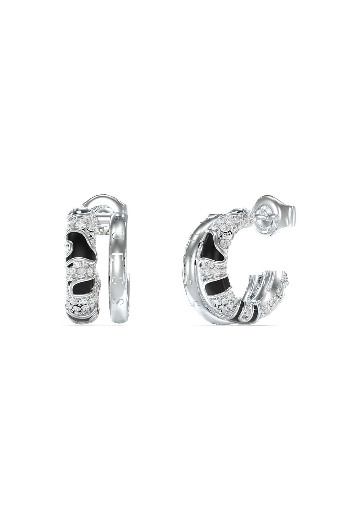 گوشواره استیل زنانه | گس Guess JGUJUBE05193JWRHBKTU
