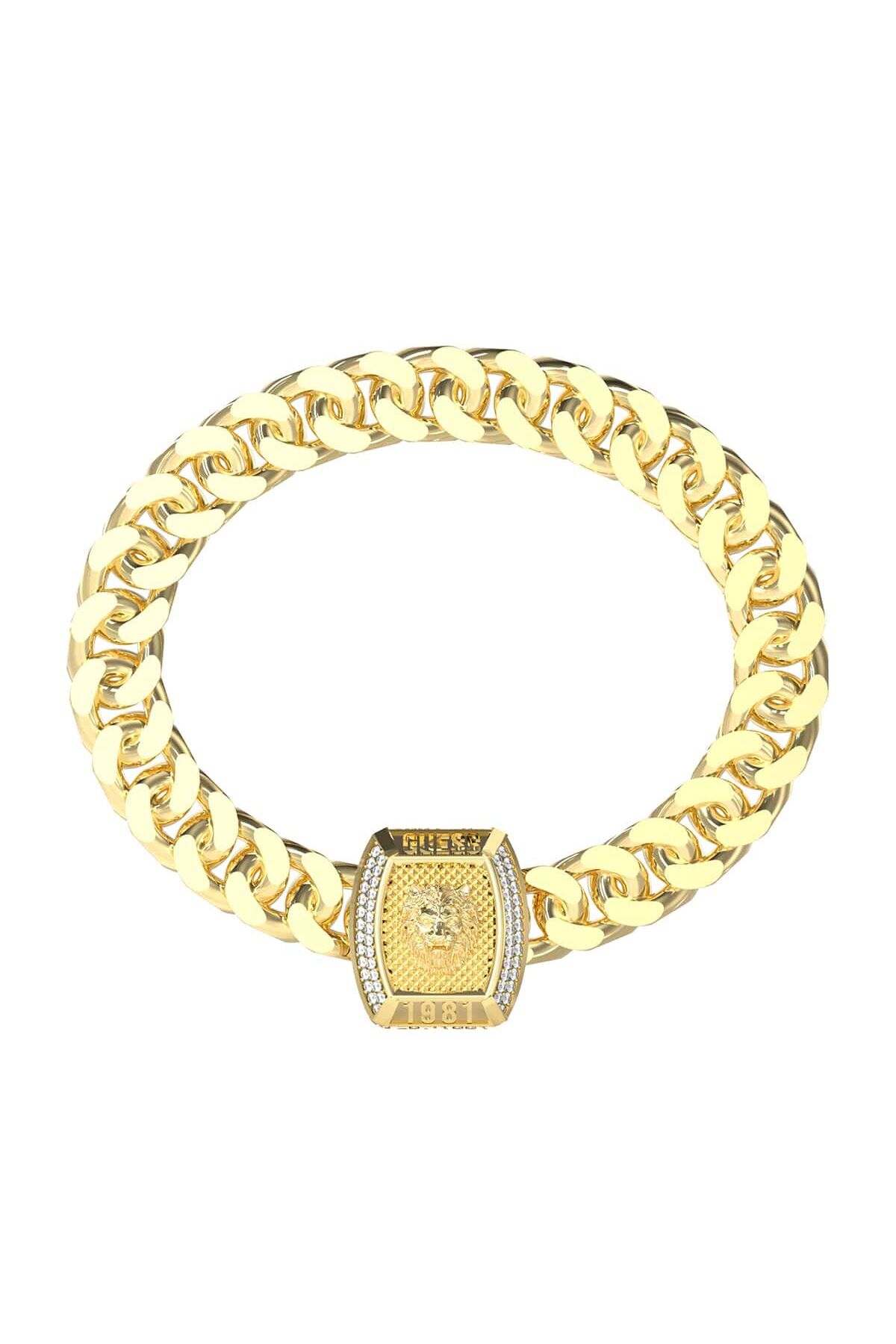 دستبند استیل مردانه | گس Guess JGUJUMB05005JWYGS