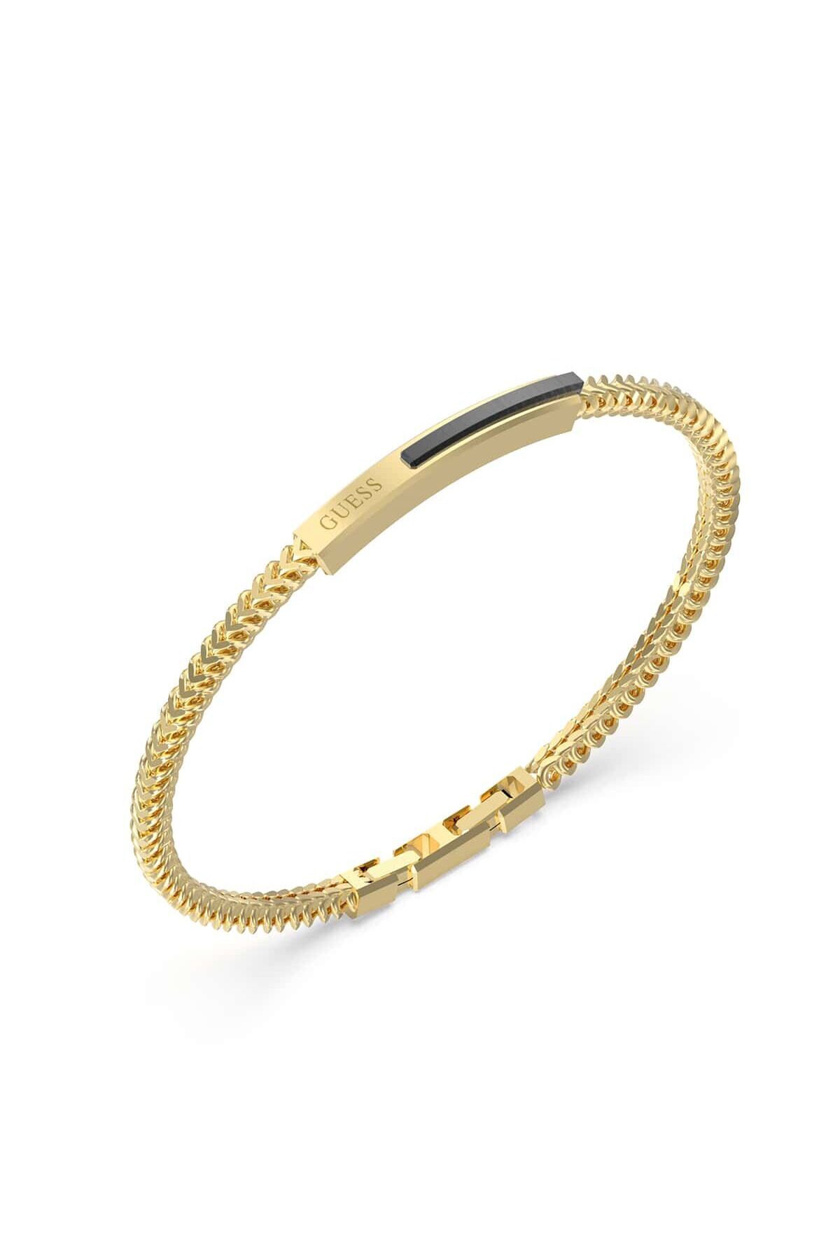 دستبند استیل مردانه | گس Guess JGUJUMB05109JWYGS