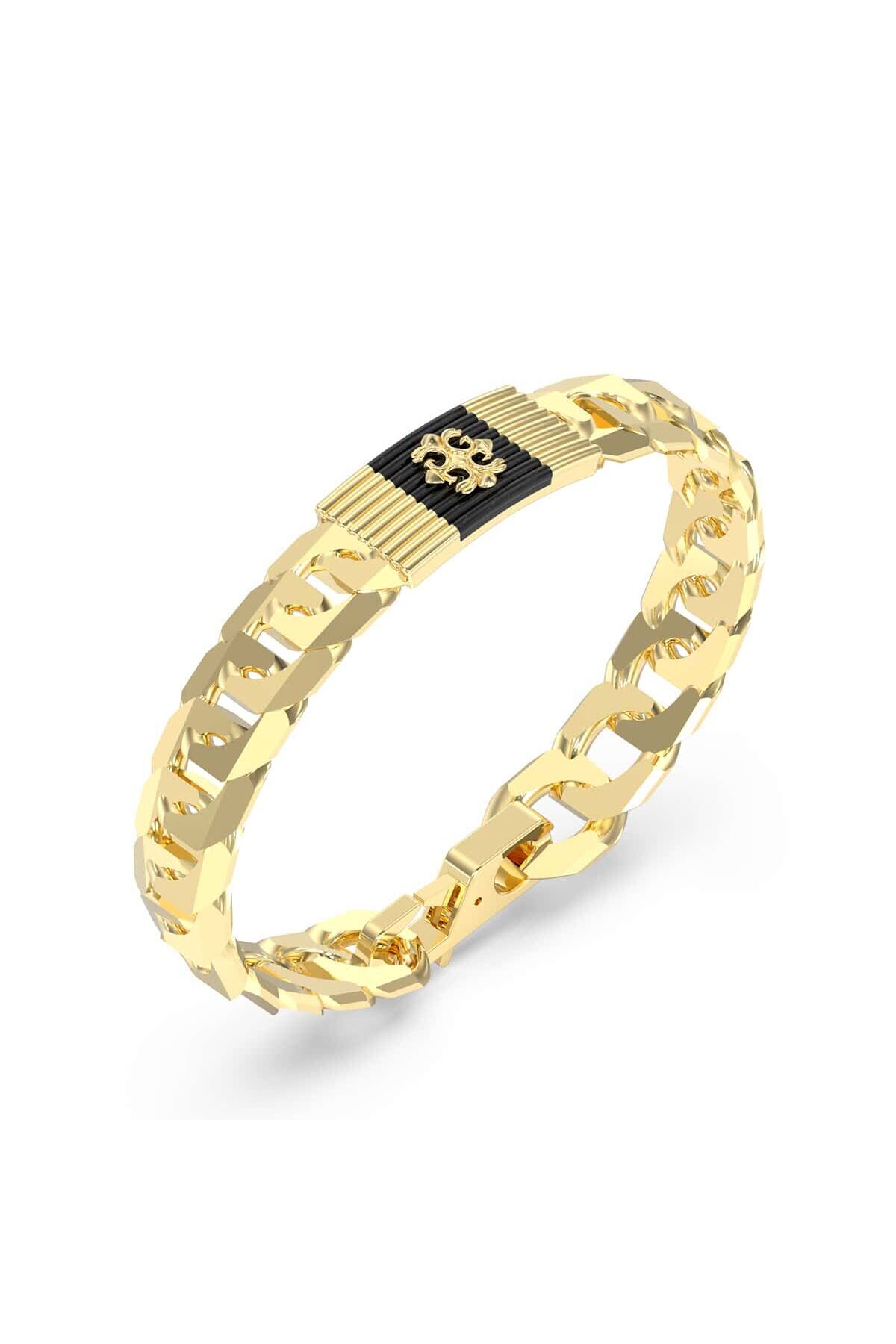 دستبند استیل مردانه | گس Guess JGUJUMB05066JWYGBKS