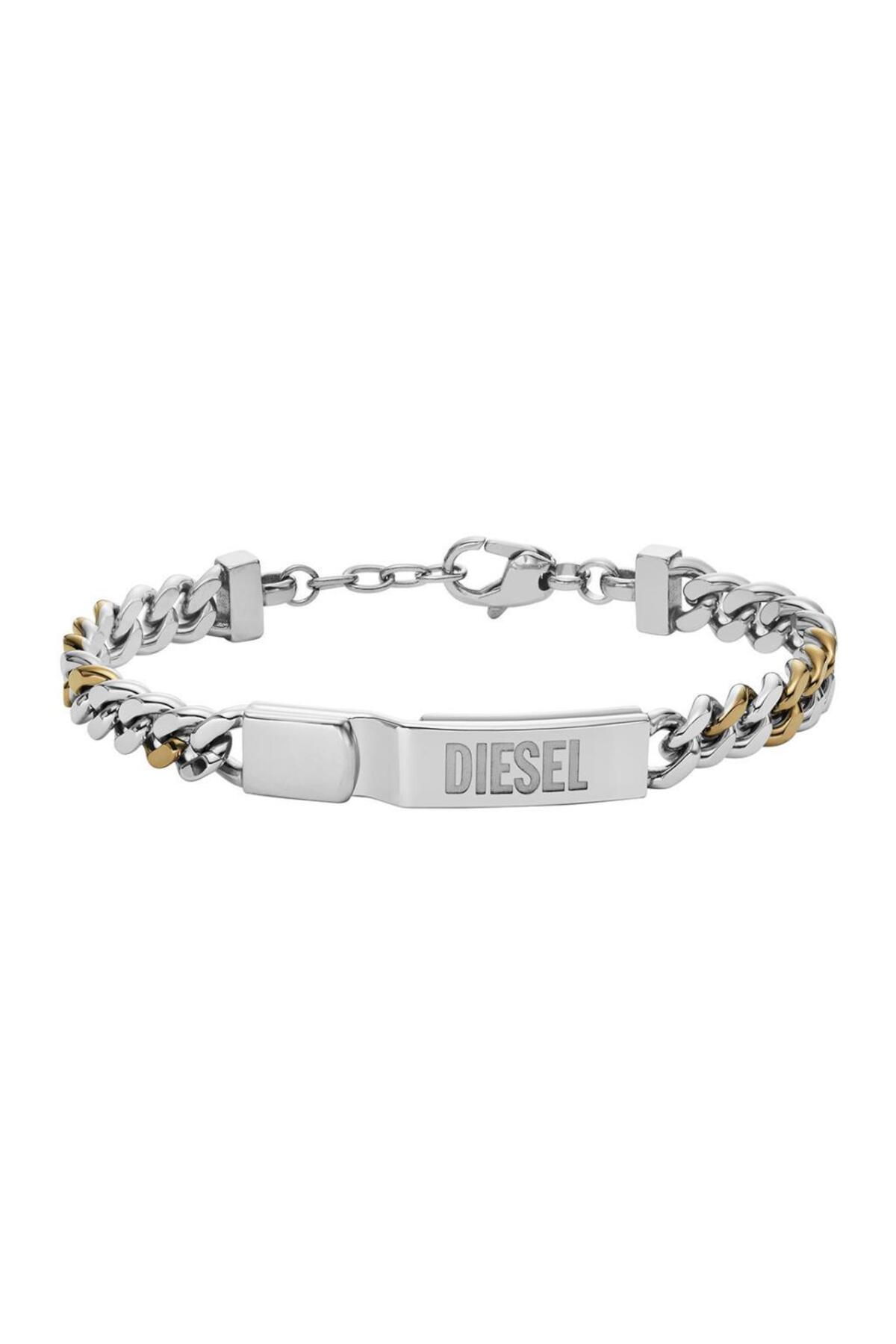 دستبند استیل مردانه | دیزل Diesel DJDX1457-931
