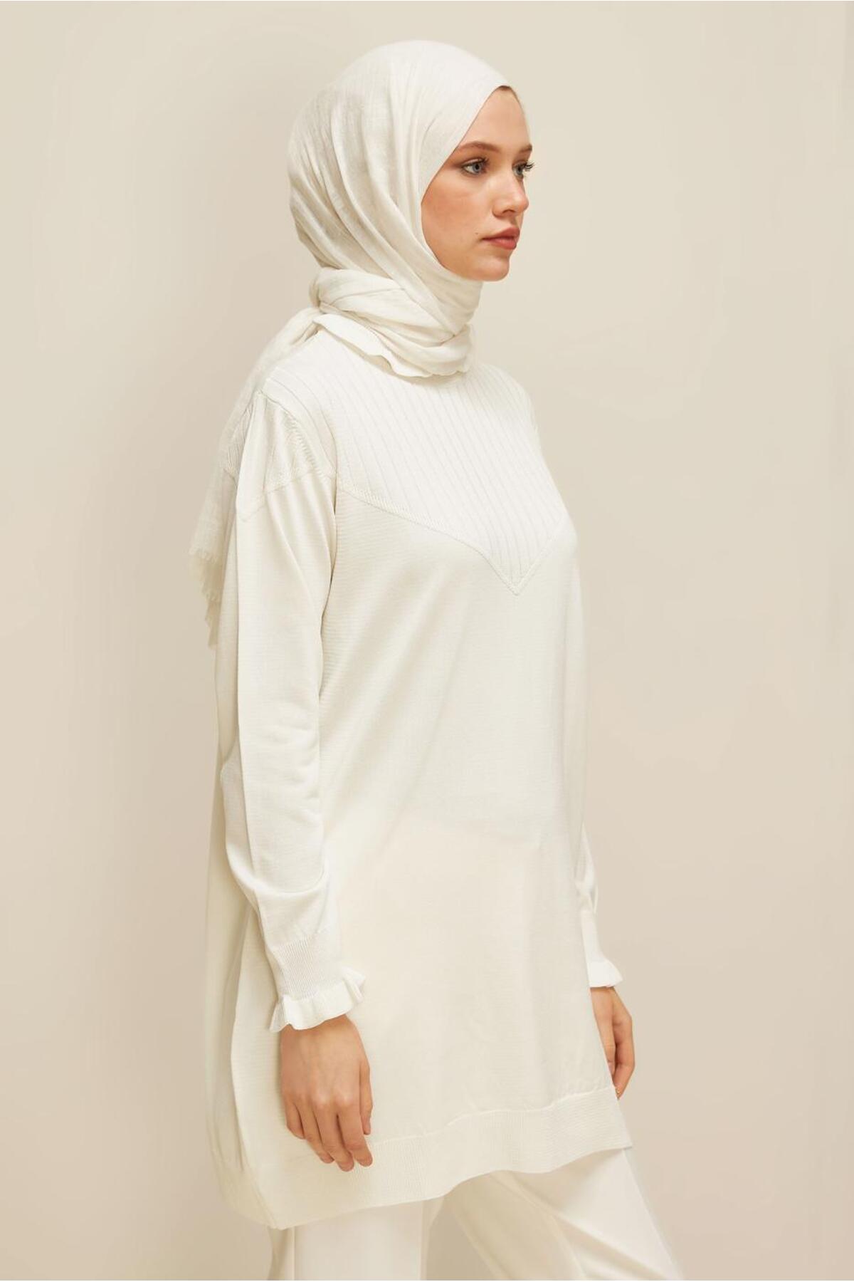 تونیک زنانه راسته آستین استاندارد | آلوینا Alvina 26KTNK0045845