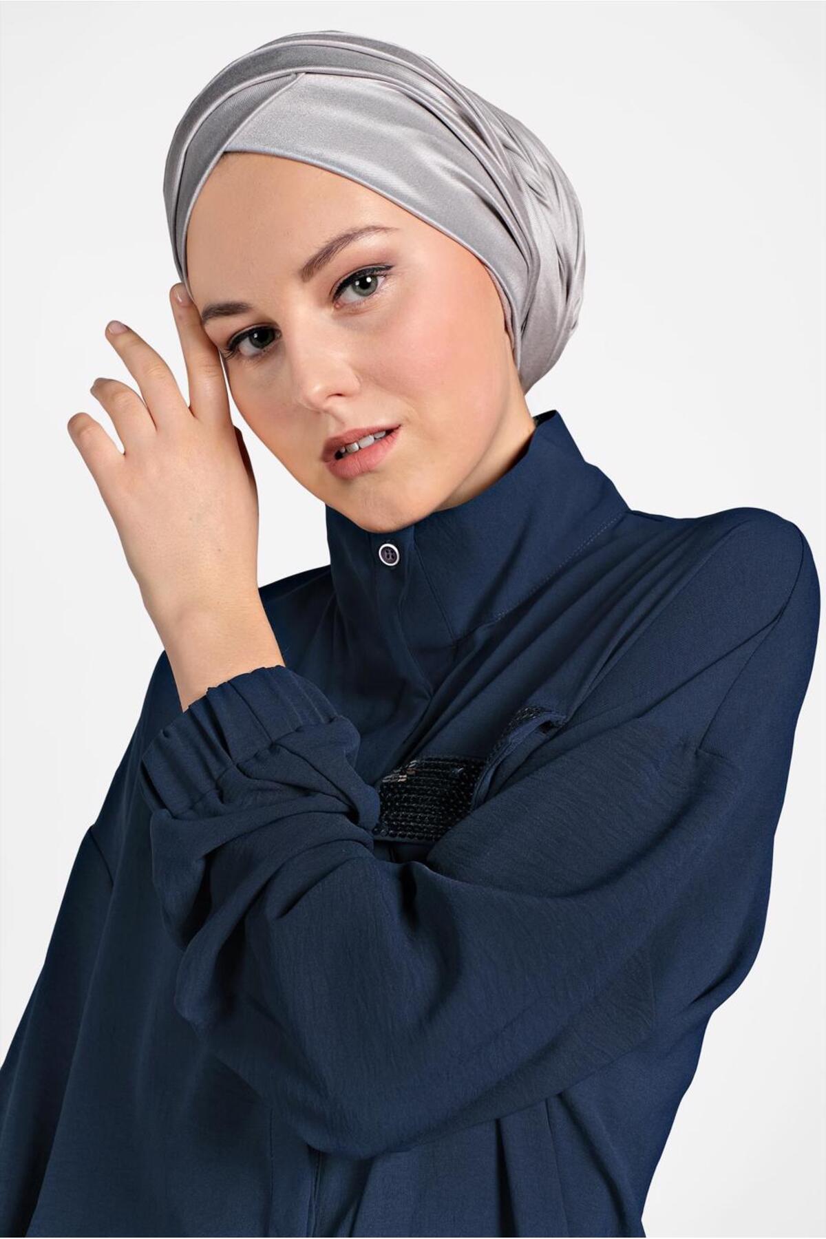 تونیک زنانه راسته آستین بلند | آلوینا Alvina 19YTNK004053