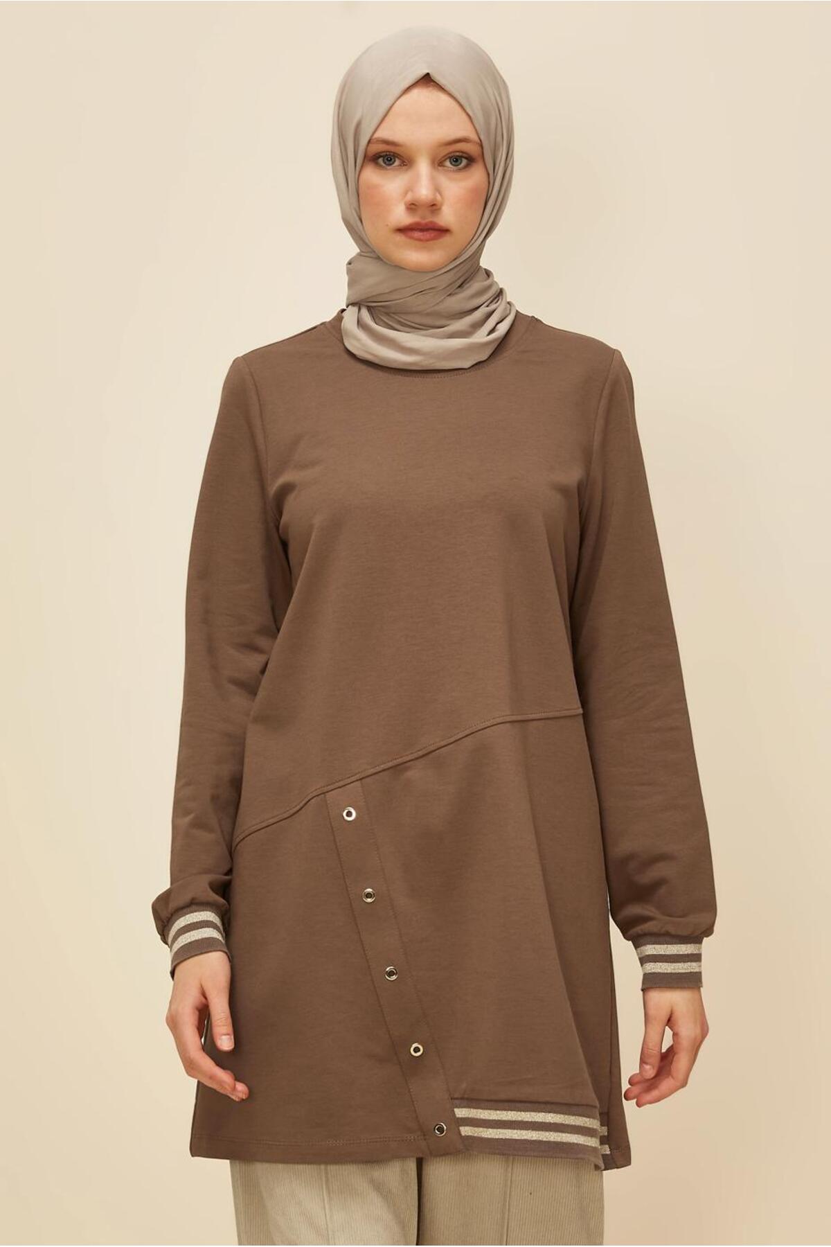 تونیک زنانه راسته آستین استاندارد | آلوینا Alvina 26KESF0045979