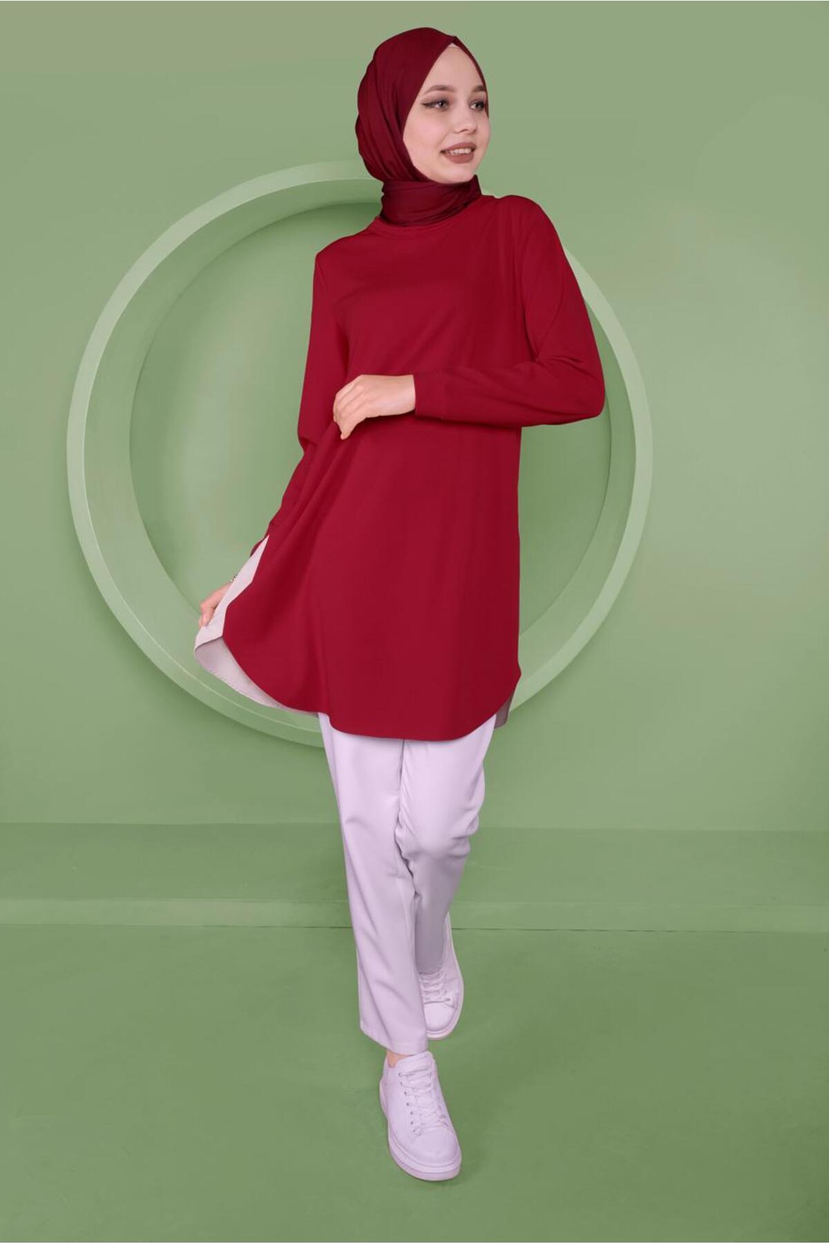 تونیک زنانه راسته  آستین بلند | آلوینا Alvina 21YTNK0041371
