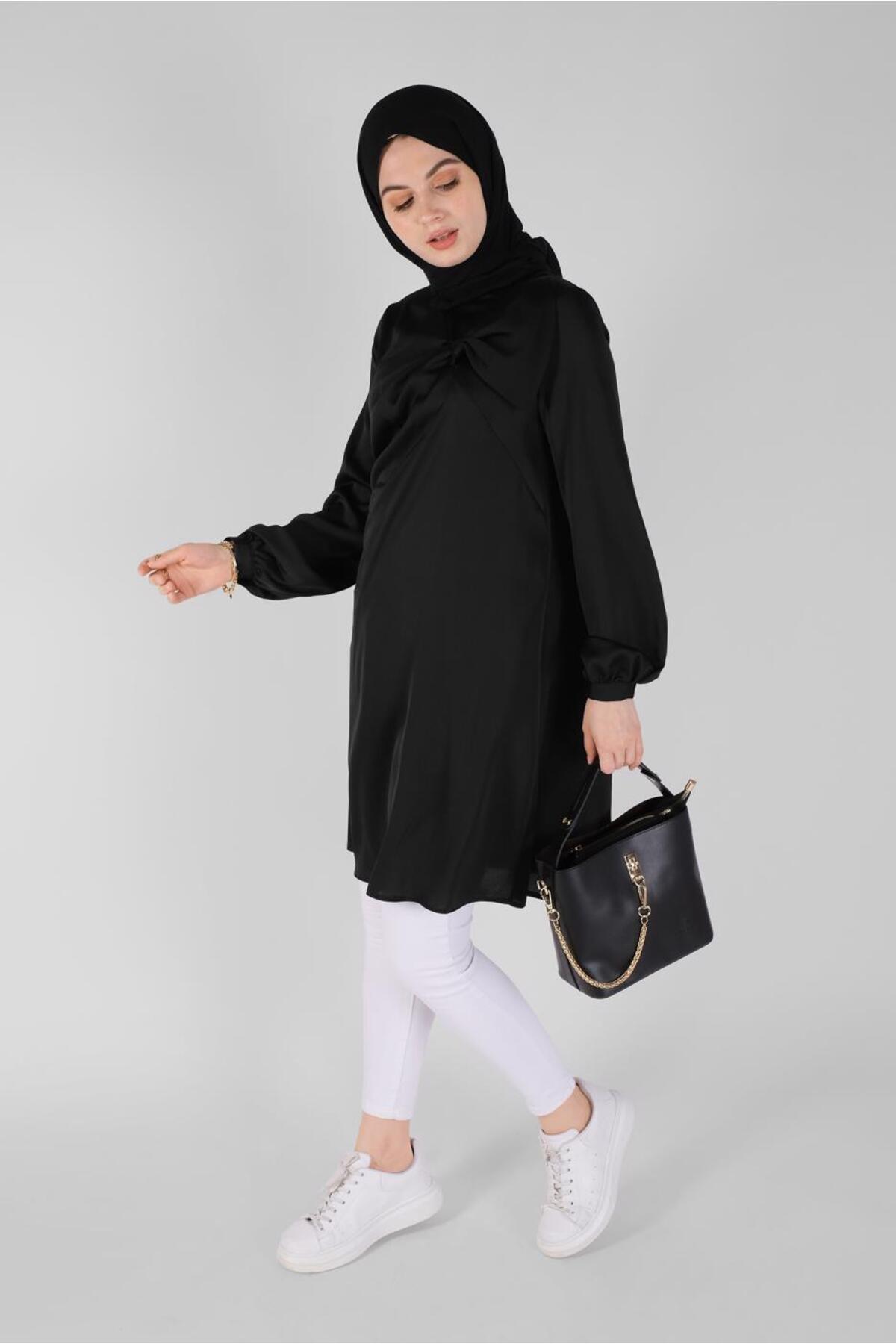 تونیک زنانه راسته آستین بلند | آلوینا Alvina 21YTNK0041420