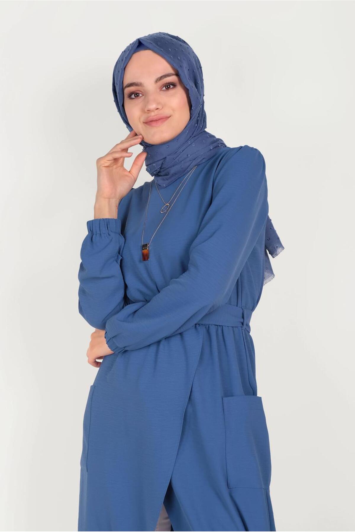 تونیک زنانه راسته آستین بلند | آلوینا Alvina 20YTNK0040456