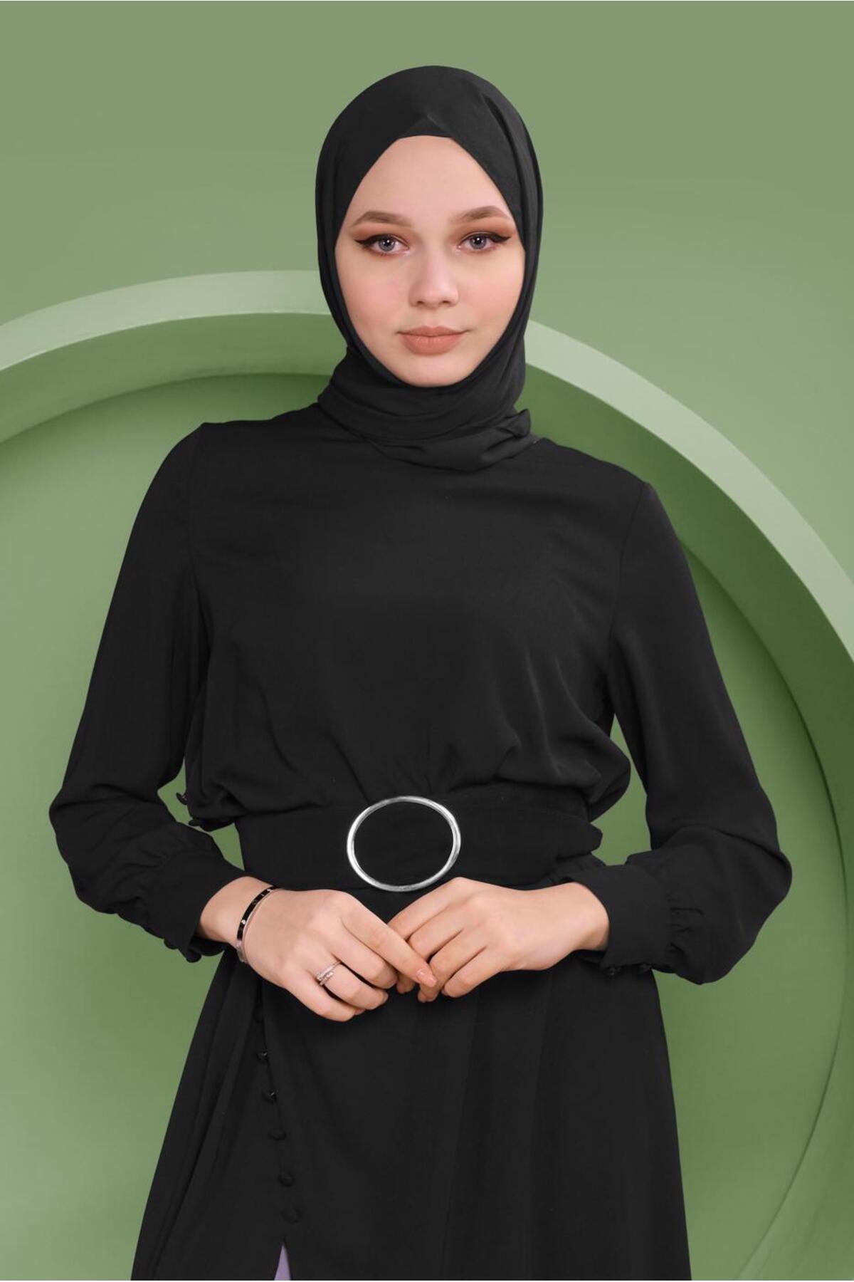 تونیک زنانه راسته آستین بلند | آلوینا Alvina 21YTNK0041351
