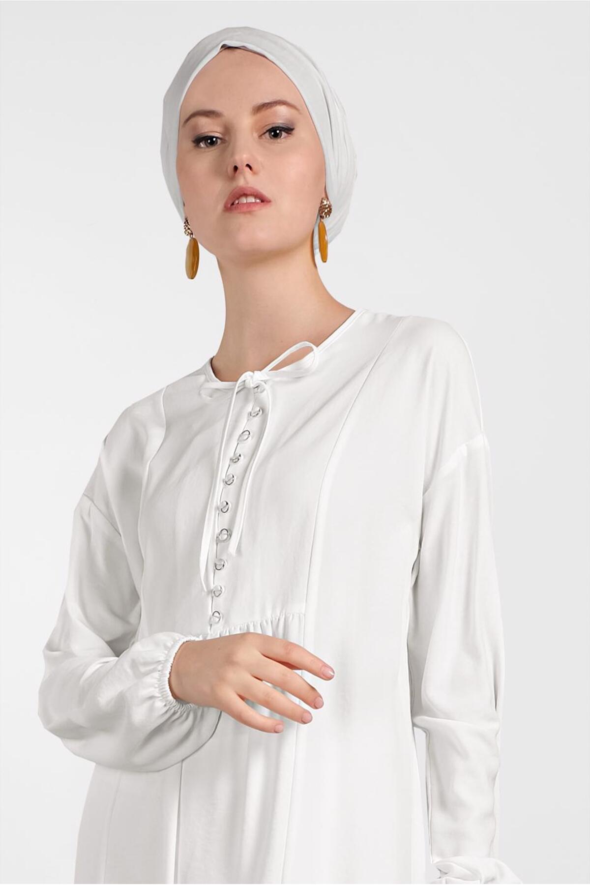 تونیک زنانه راسته  آستین بلند | آلوینا Alvina 20YTNK004426