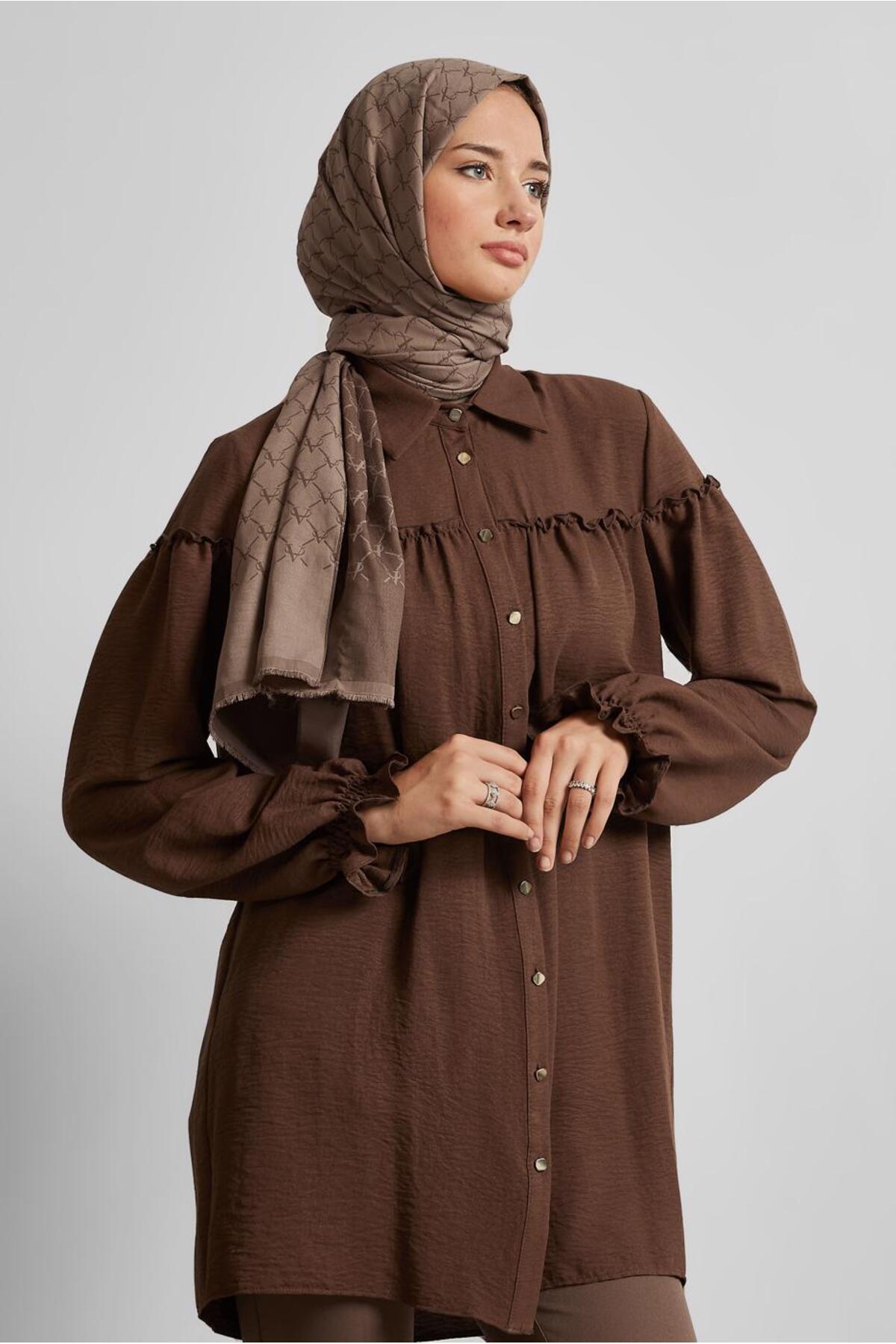 تونیک زنانه راسته آستین استاندارد | آلوینا Alvina 25YTNK0045690