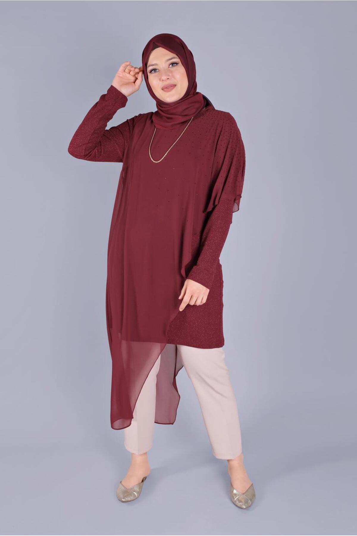 تونیک زنانه راسته آستین بلند | آلوینا Alvina 20YTNK0040859
