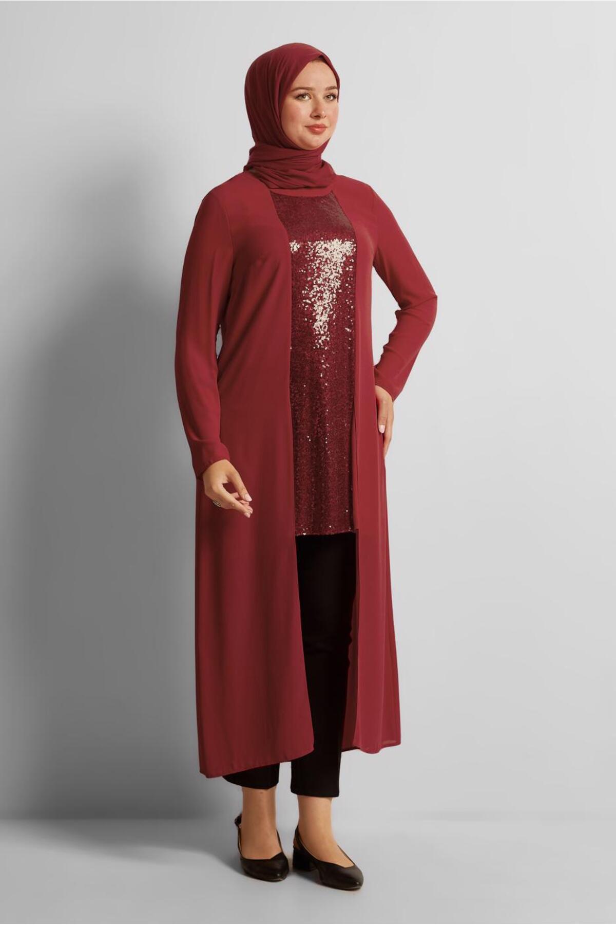 تونیک زنانه راسته آستین بلند | آلوینا Alvina 20YTNK0040886