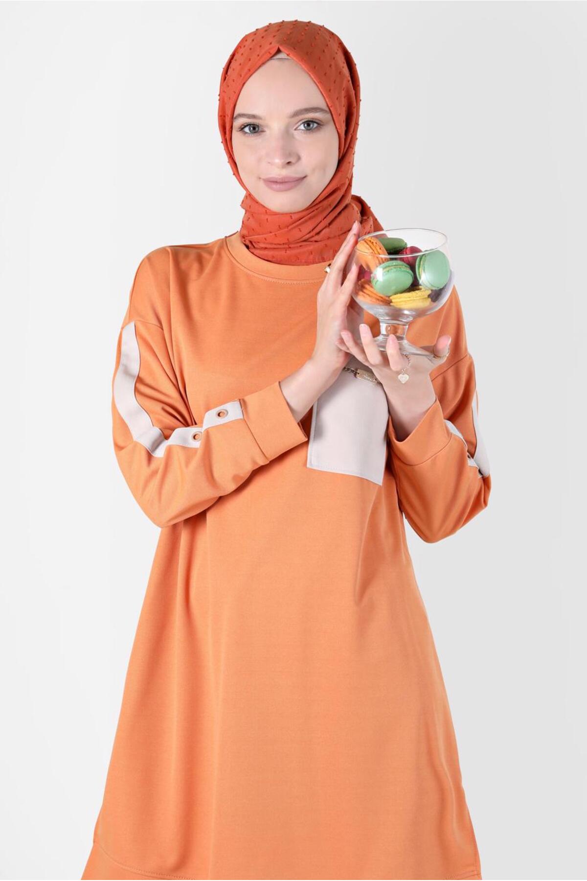 تونیک زنانه راسته آستین بلند | آلوینا Alvina 22YESF0042859