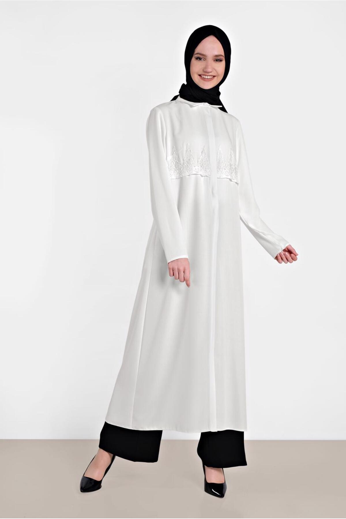 تونیک زنانه اسلیمی آستین بلند | آلوینا Alvina 20YTNK004457