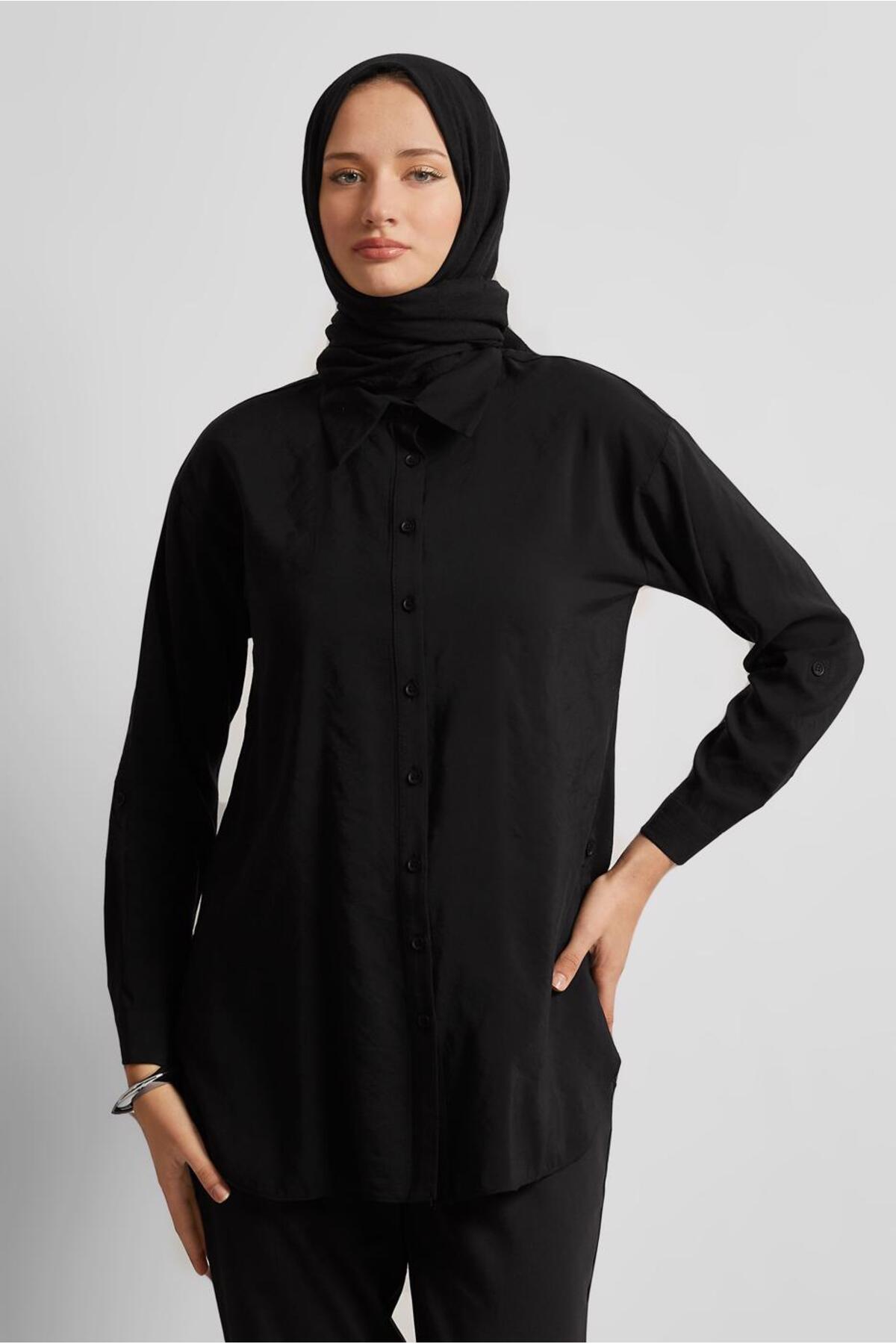 تونیک زنانه راسته آستین استاندارد | آلوینا Alvina 25YTNK0045771