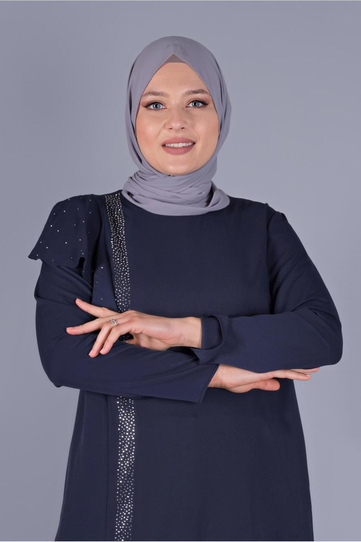 تونیک زنانه طرح دار آستین بلند | آلوینا Alvina 20YTNK0040892