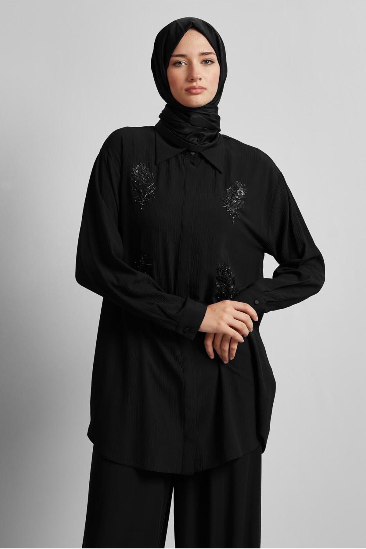 تونیک زنانه اسلیمی آستین بلند | آلوینا Alvina 25YTNK0045350