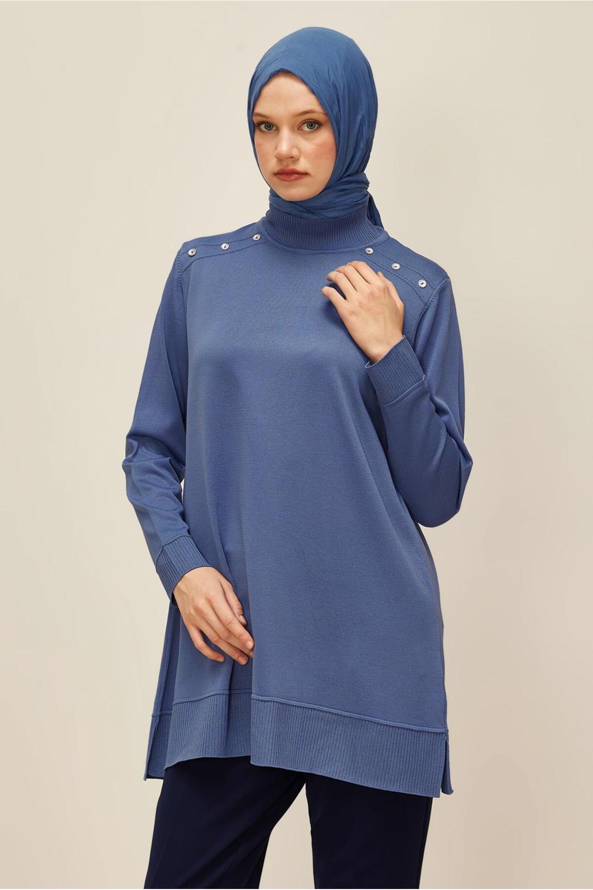 تونیک زنانه راسته آستین استاندارد | آلوینا Alvina 26KTNK0045854