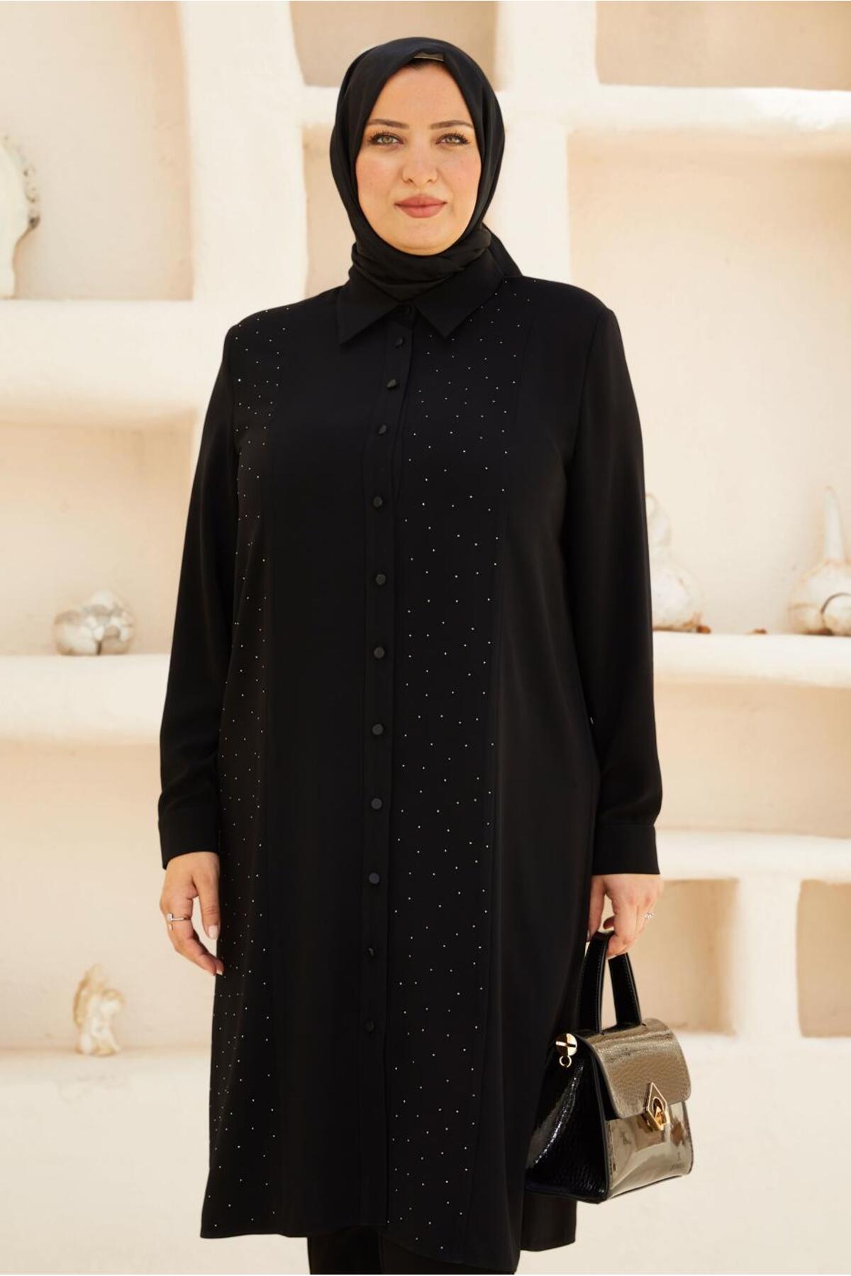 تونیک زنانه راسته آستین استاندارد | آلوینا Alvina 25YTNK0020757