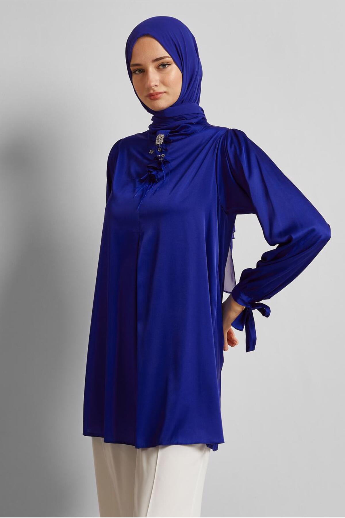 تونیک زنانه راسته آستین استاندارد | آلوینا Alvina 25YTNK0045589