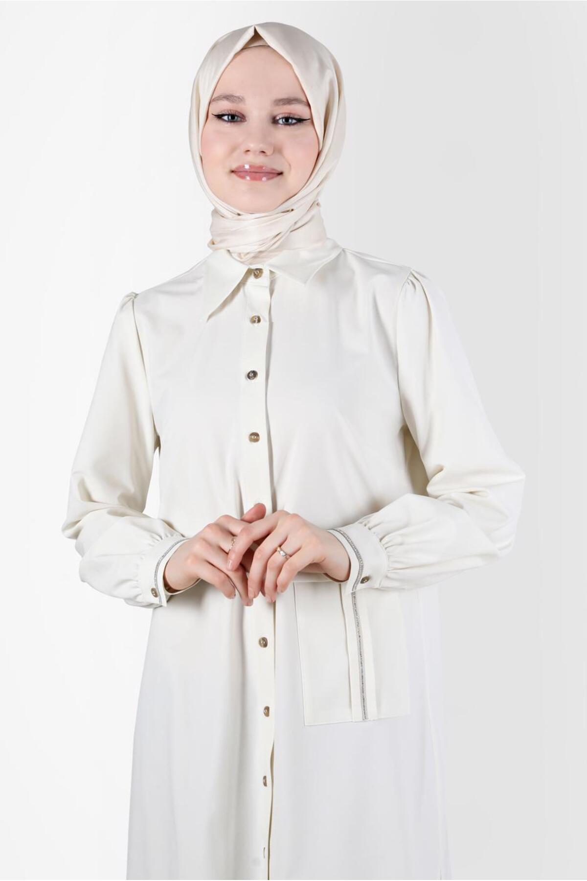 تونیک زنانه راسته آستین بلند | آلوینا Alvina TYC9Q68FJN170668856165670