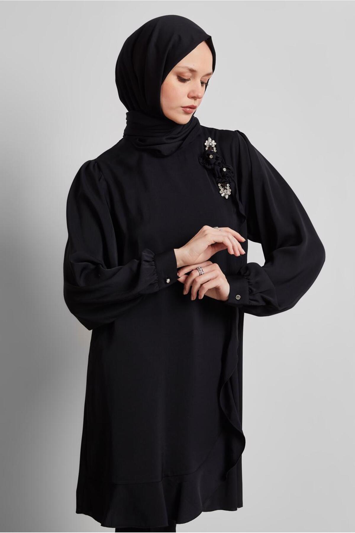 تونیک زنانه راسته آستین بلند | آلوینا Alvina 25YTNK0045322