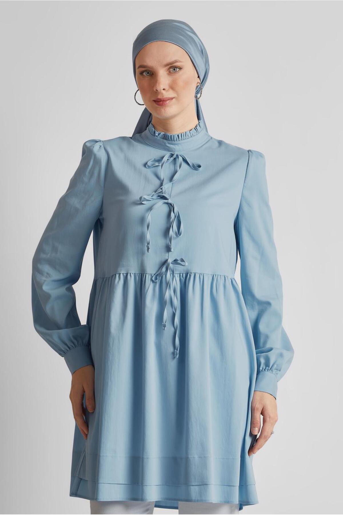 تونیک زنانه راسته آستین استاندارد | آلوینا Alvina 25YTNK0045644