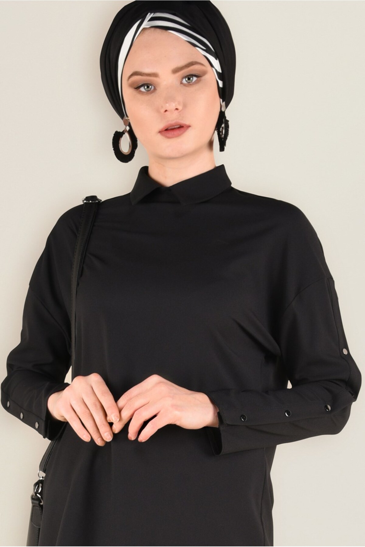 تونیک زنانه راسته آستین بلند | آلوینا Alvina 19KTNK004661