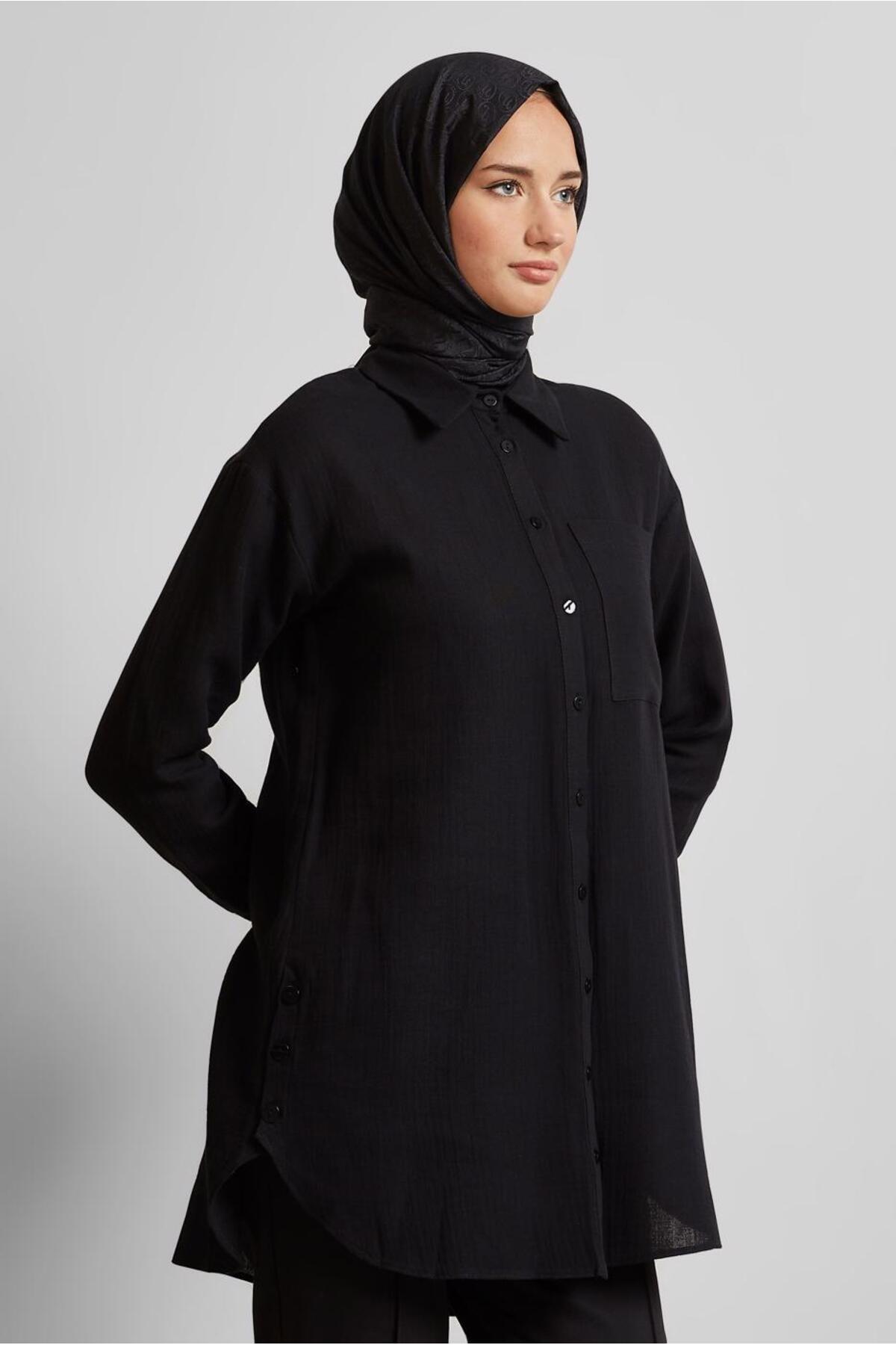 تونیک زنانه راسته آستین استاندارد | آلوینا Alvina 25YTNK0045654