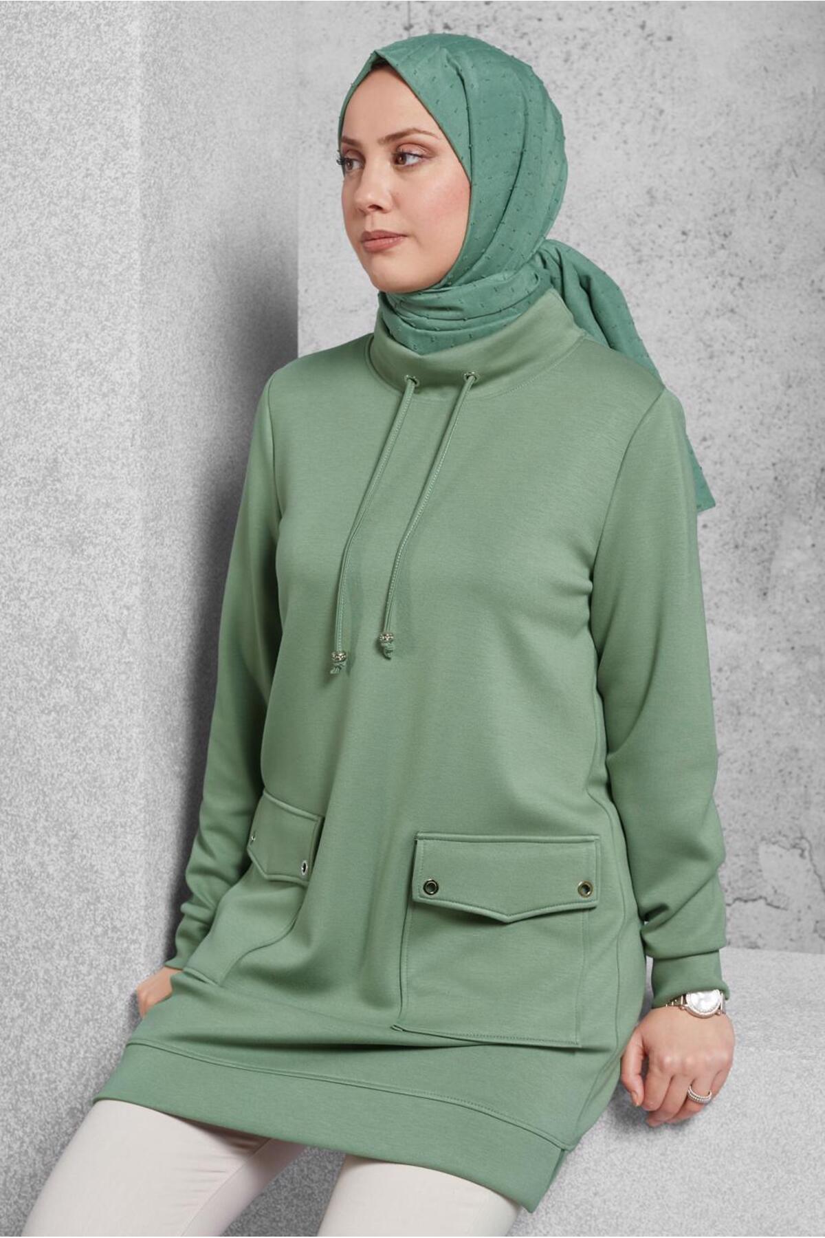 تونیک زنانه راسته آستین بلند | آلوینا Alvina 25KESF0045266