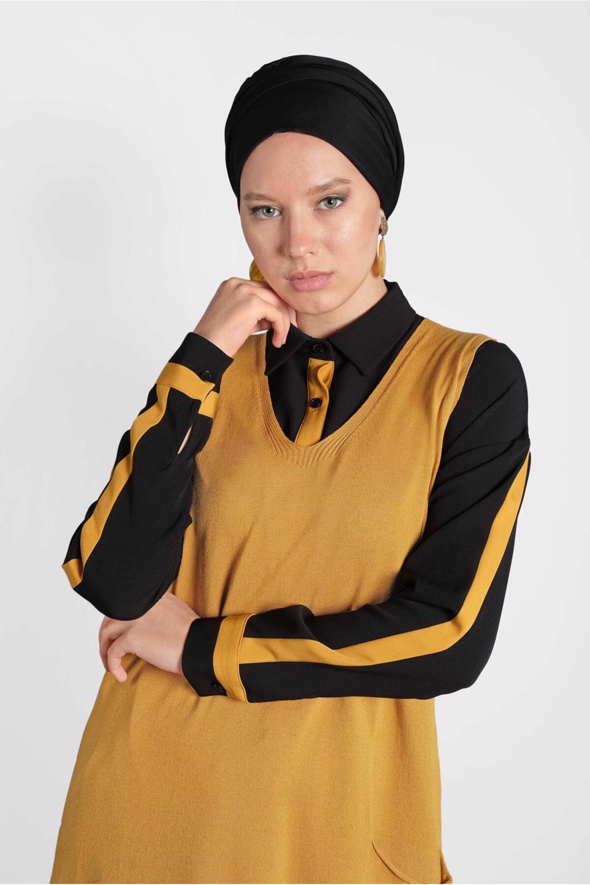 تونیک زنانه راسته آستین بلند | آلوینا Alvina 21KSVT0040071